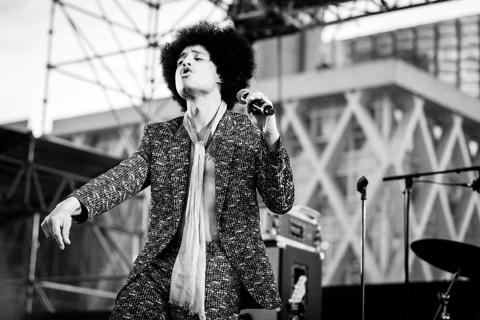Jose James, La Défense Jazz Festival, Parvis de la Défense, 30 mai 2019