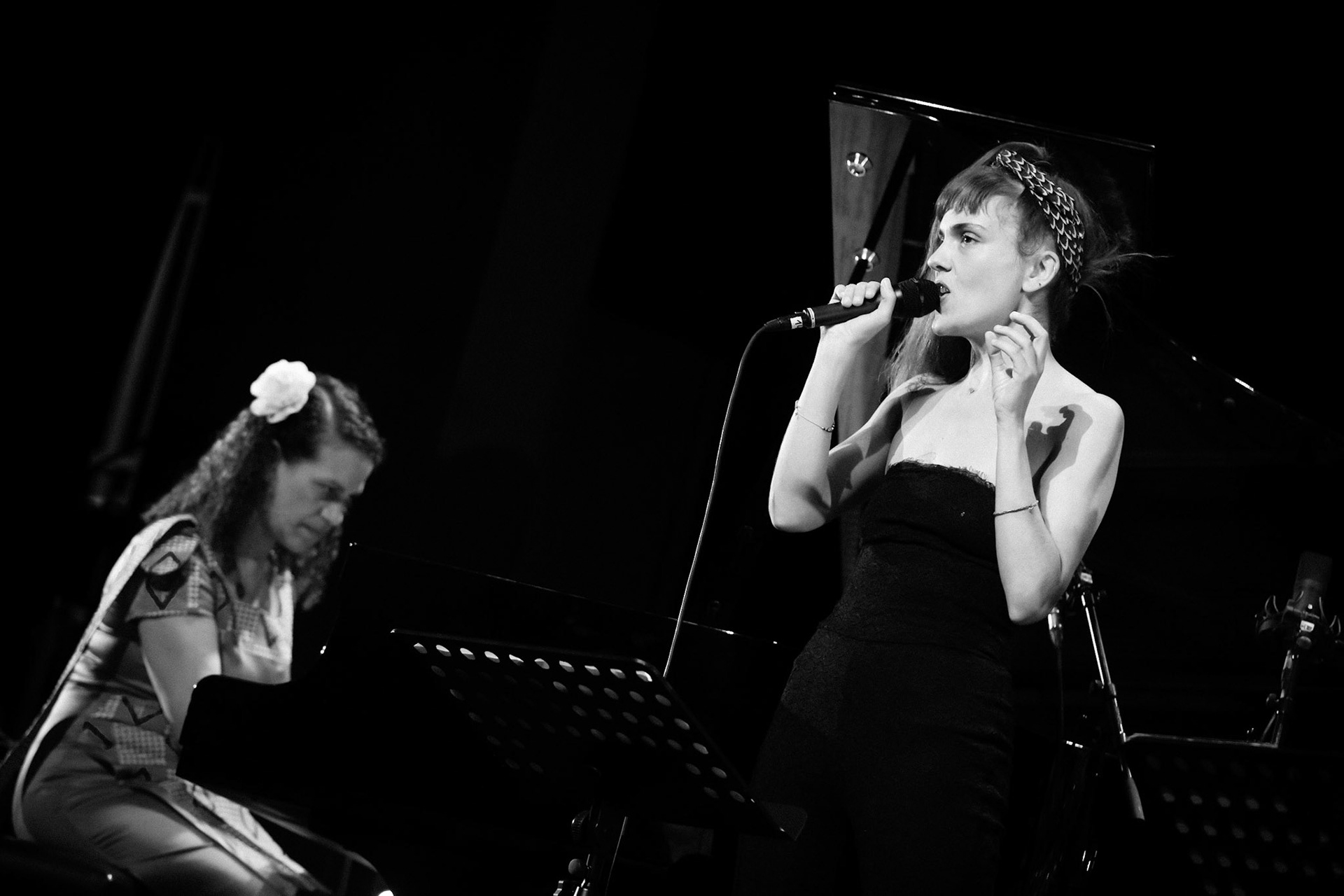 Leïla Olivesi Octet, special guest Camille Berthault, Festival Jazz à Saint-Germain-des-Prés - Paris, Théâtre de l'Alliance Française