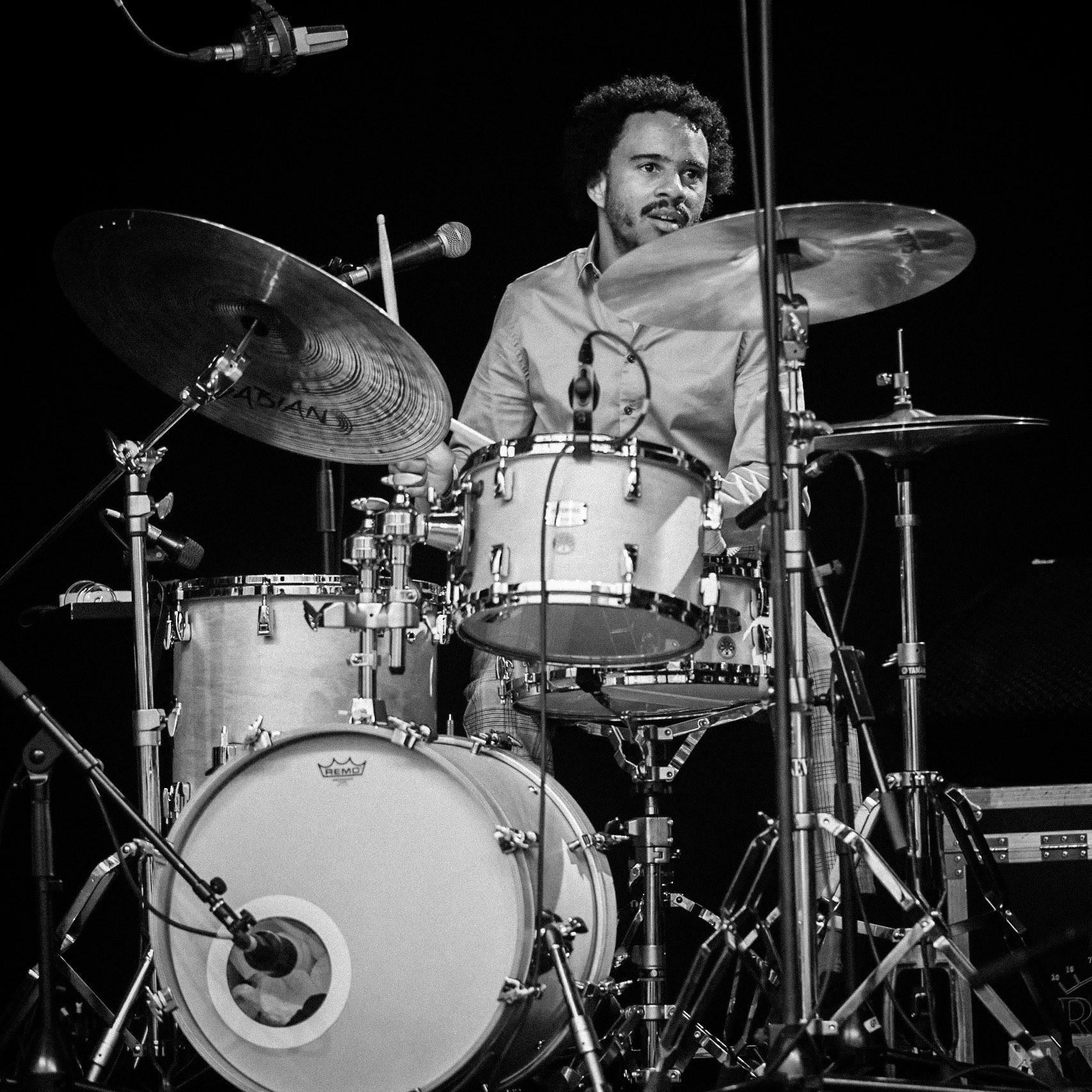 Samy Thiébault "Awé Large Ensemble", La Défense Jazz Festival, Parvis de la Défense, 26 juin 2023
