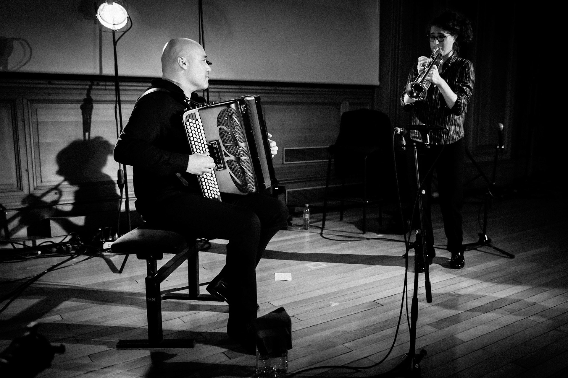 Airelle Besson &amp; Lionel Suarez, Festival Jazz Saint-Germain-des-Prés - Paris , Maison de l'Océan - Grand amphithéâtre, 21 mai 2022