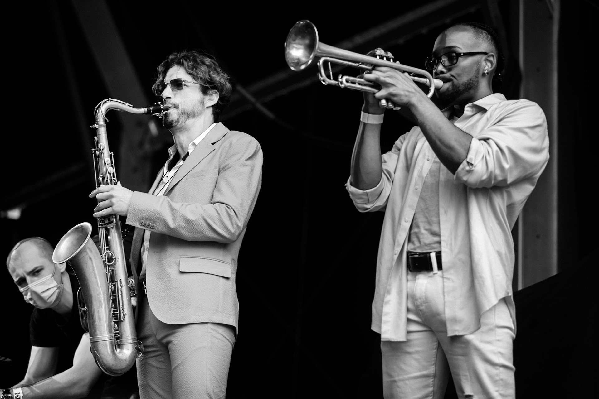 Samy Thiébault, La Défense Jazz Festival, Parvis de la Défense, 25 juin 2021