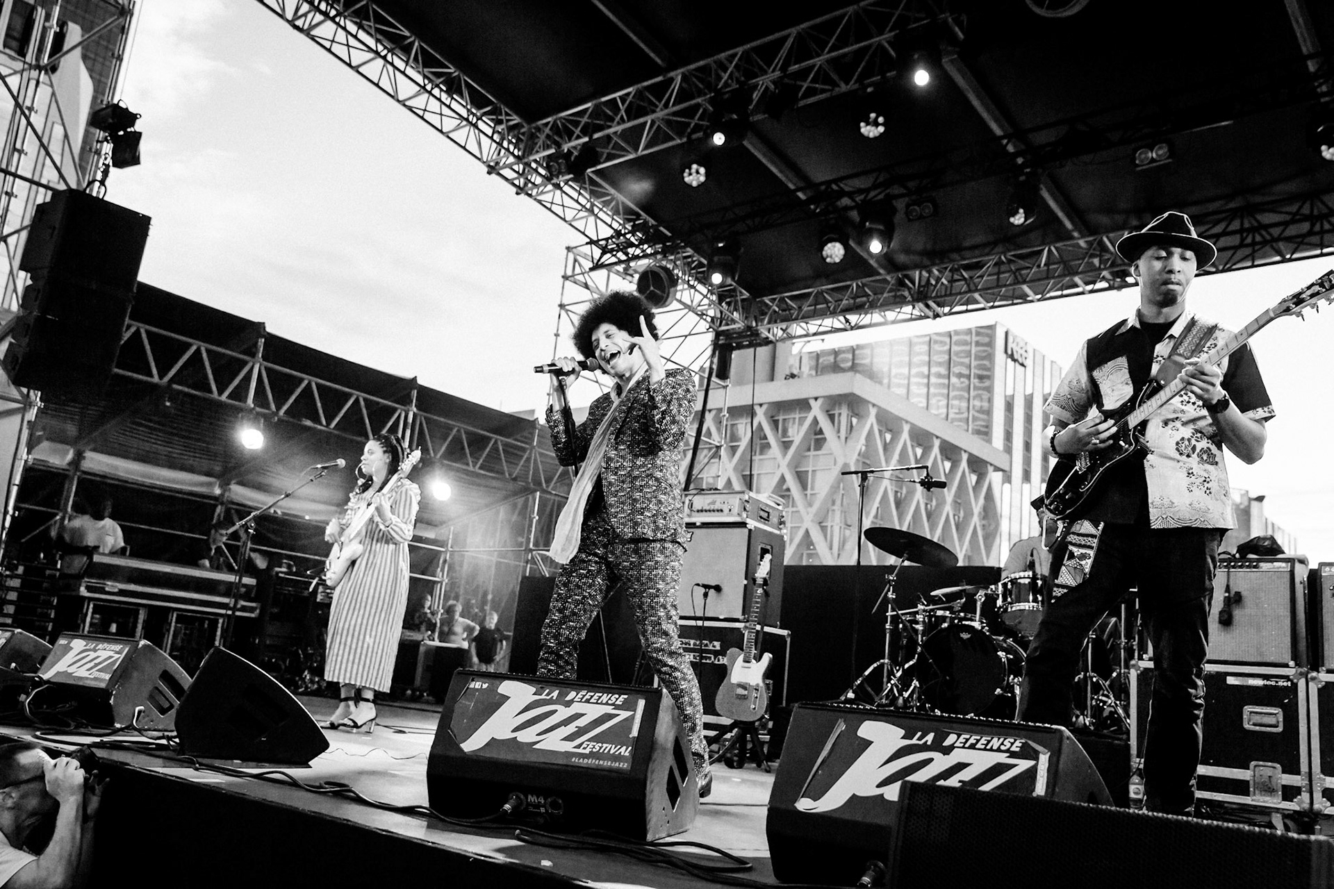 Jose James, La Défense Jazz Festival, Parvis de la Défense, 30 mai 2019