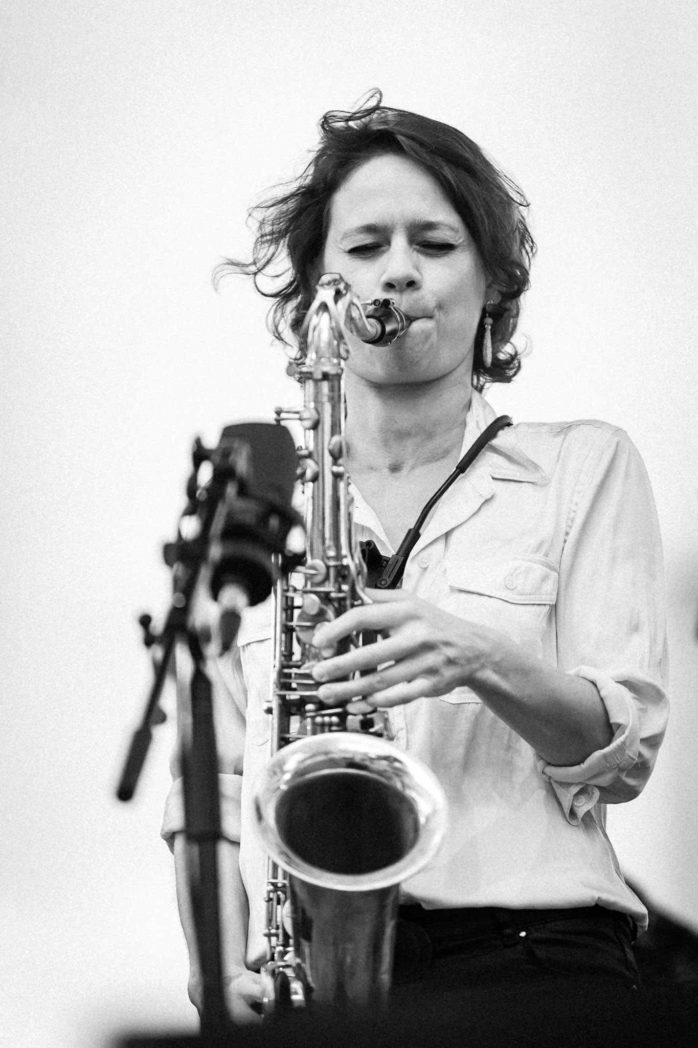 Sophie Alour invite Abdallah Abozekry, La Défense Jazz Festival, Parvis de la Défense, 23 septembre 2020