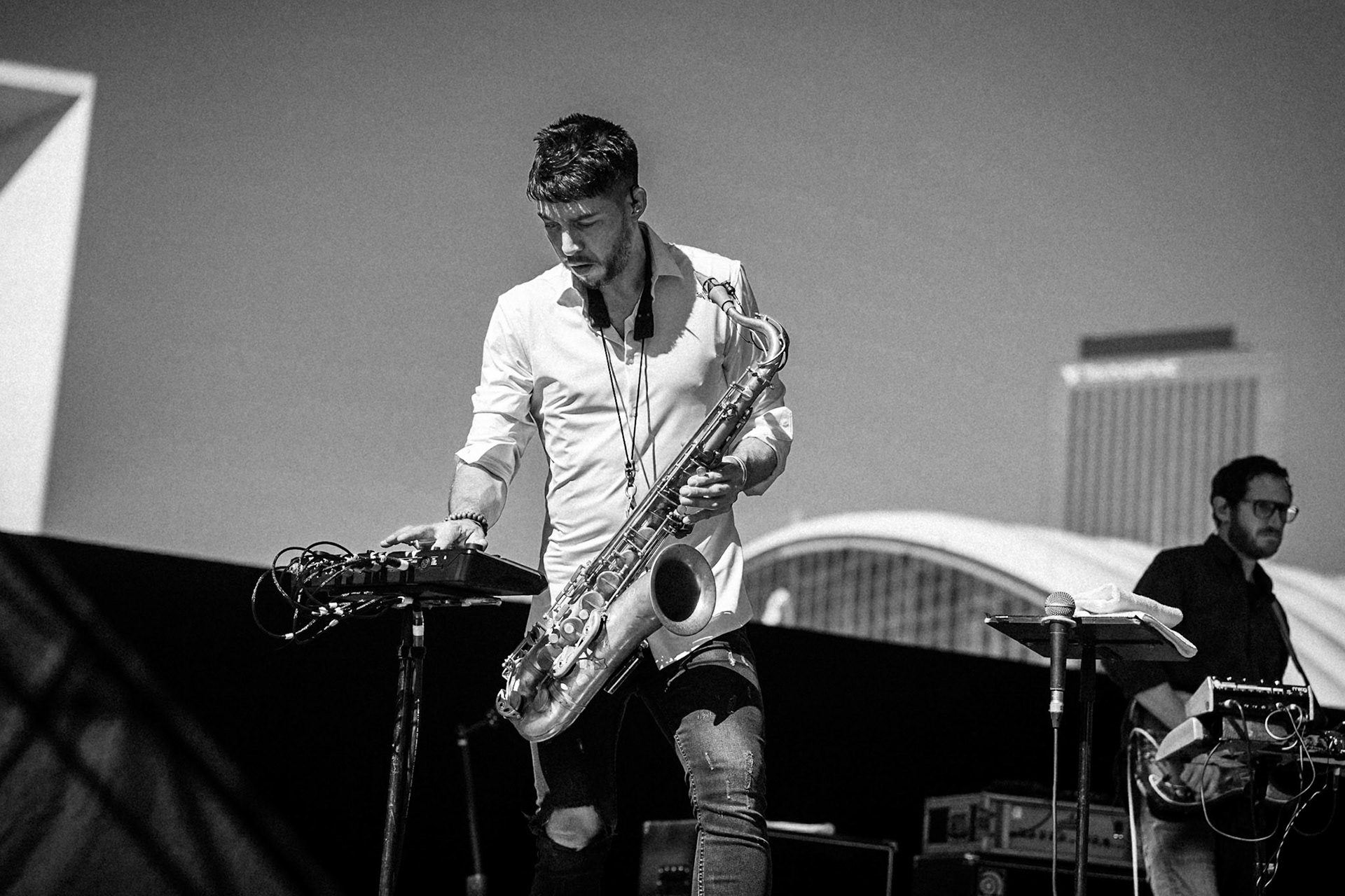 Guillaume Perret, La Défense Jazz Festival, Parvis de la Défense, 22 septembre 2020