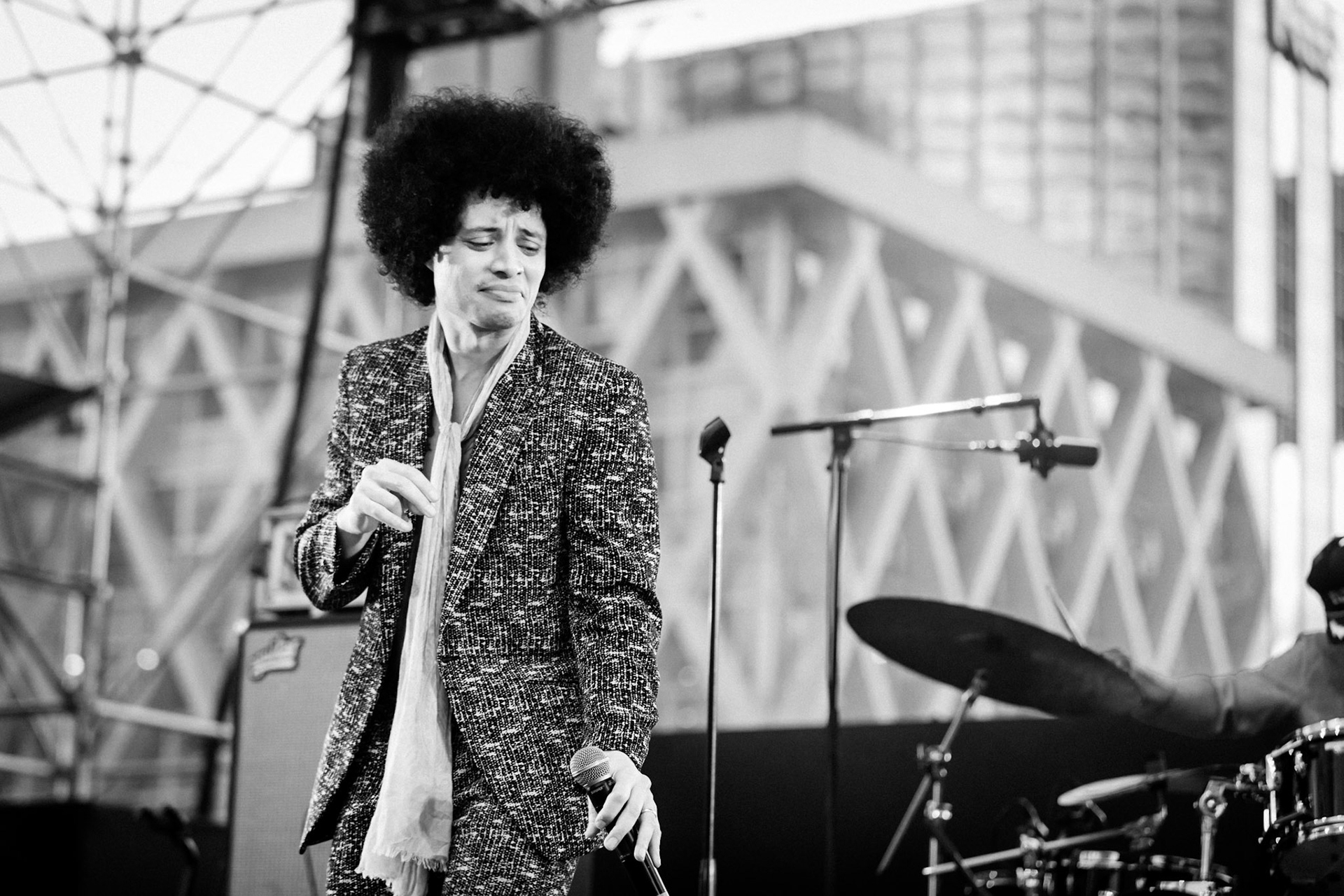 Jose James, La Défense Jazz Festival, Parvis de la Défense, 30 mai 2019