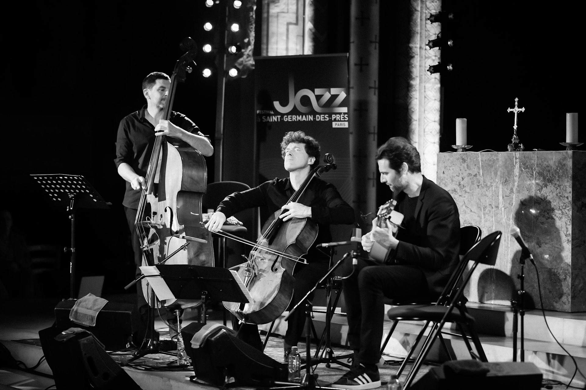 Loco Cello Feat Emile Parisien, Festival Jazz à Saint-Germain-des-Prés - Paris, Eglise Saint-Germain-des-Prés