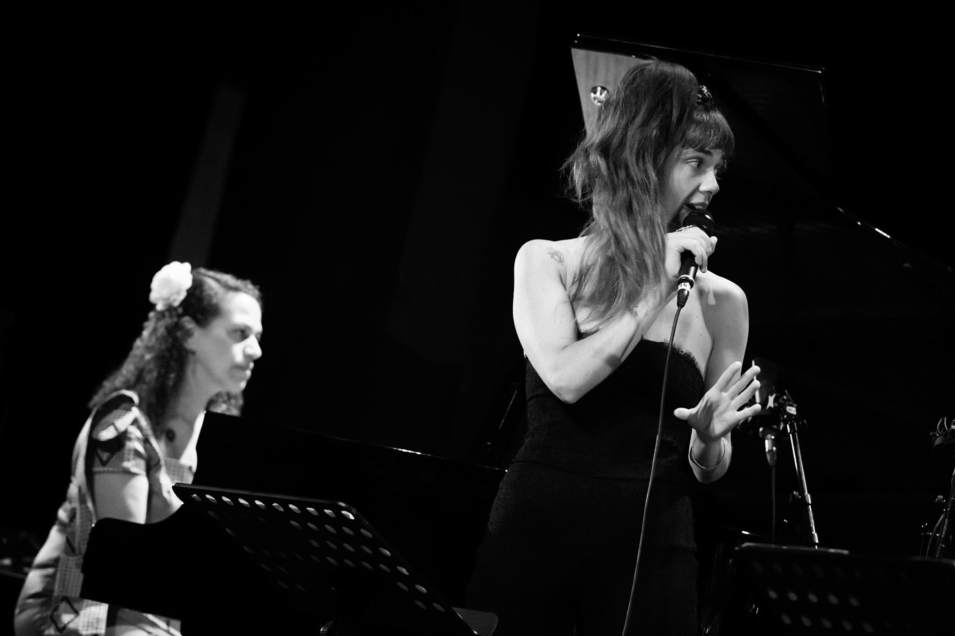 Leïla Olivesi Octet, special guest Camille Berthault, Festival Jazz à Saint-Germain-des-Prés - Paris, Théâtre de l'Alliance Française