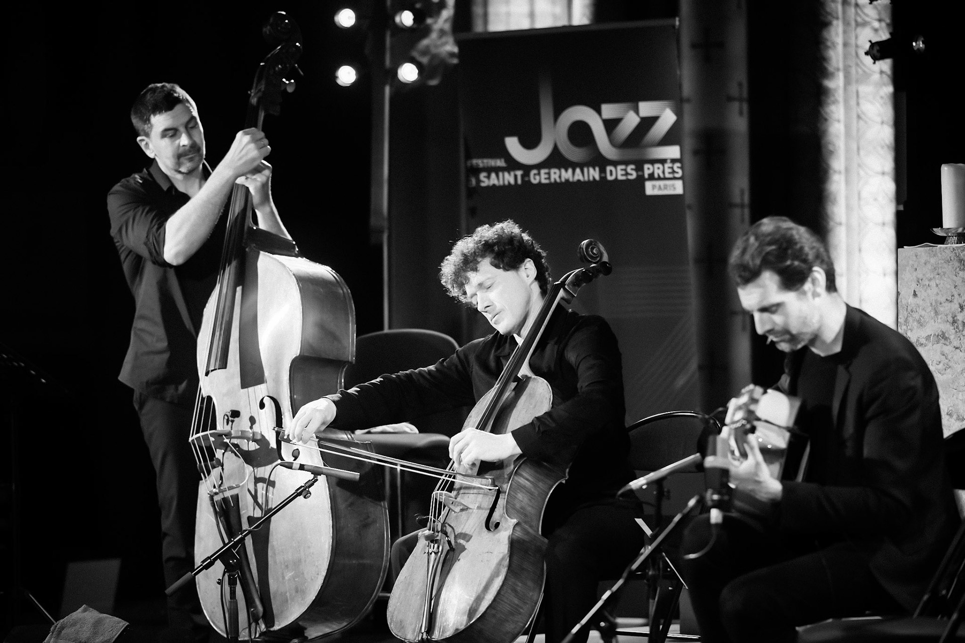 Loco Cello Feat Emile Parisien, Festival Jazz à Saint-Germain-des-Prés - Paris, Eglise Saint-Germain-des-Prés