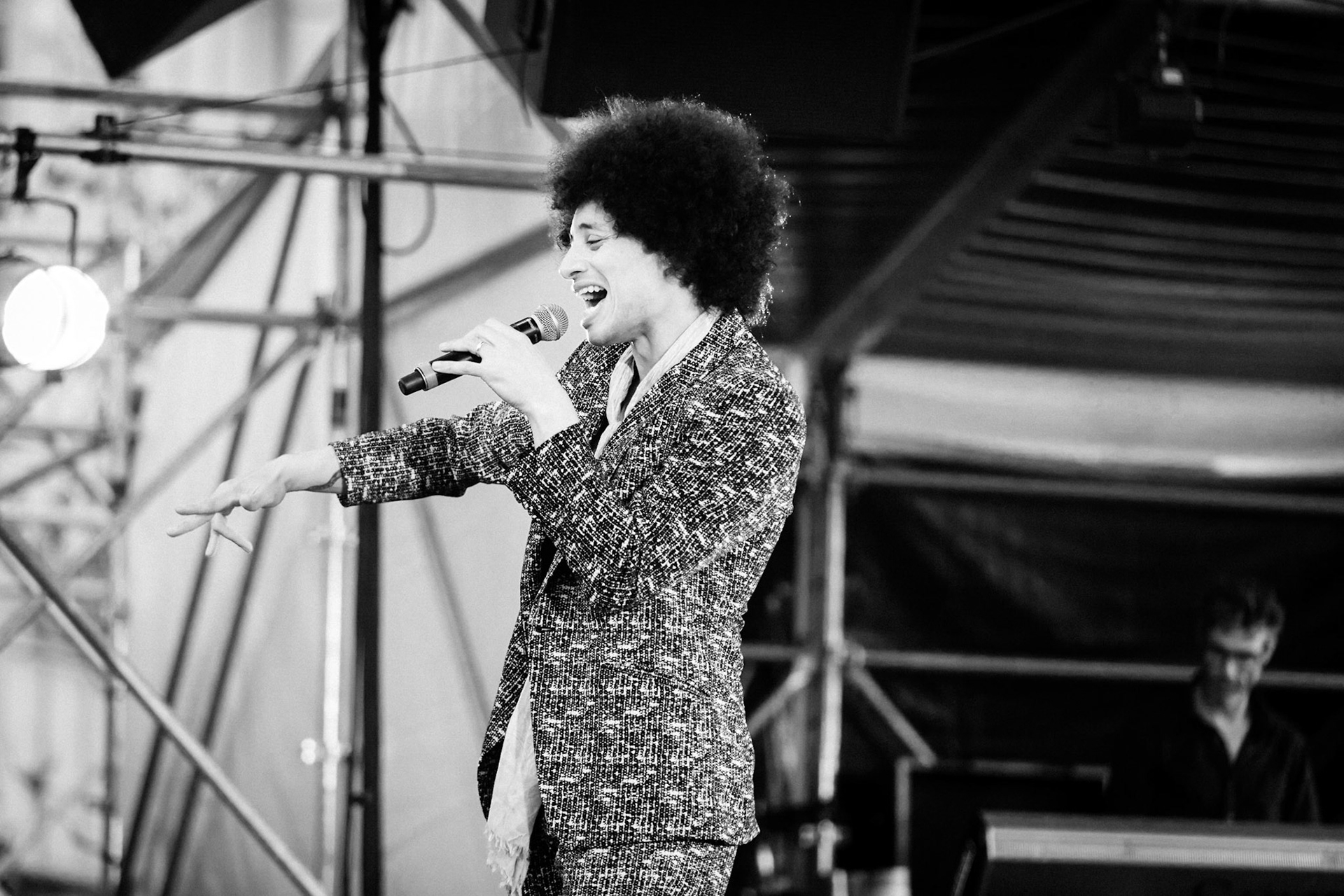 Jose James, La Défense Jazz Festival, Parvis de la Défense, 30 mai 2019