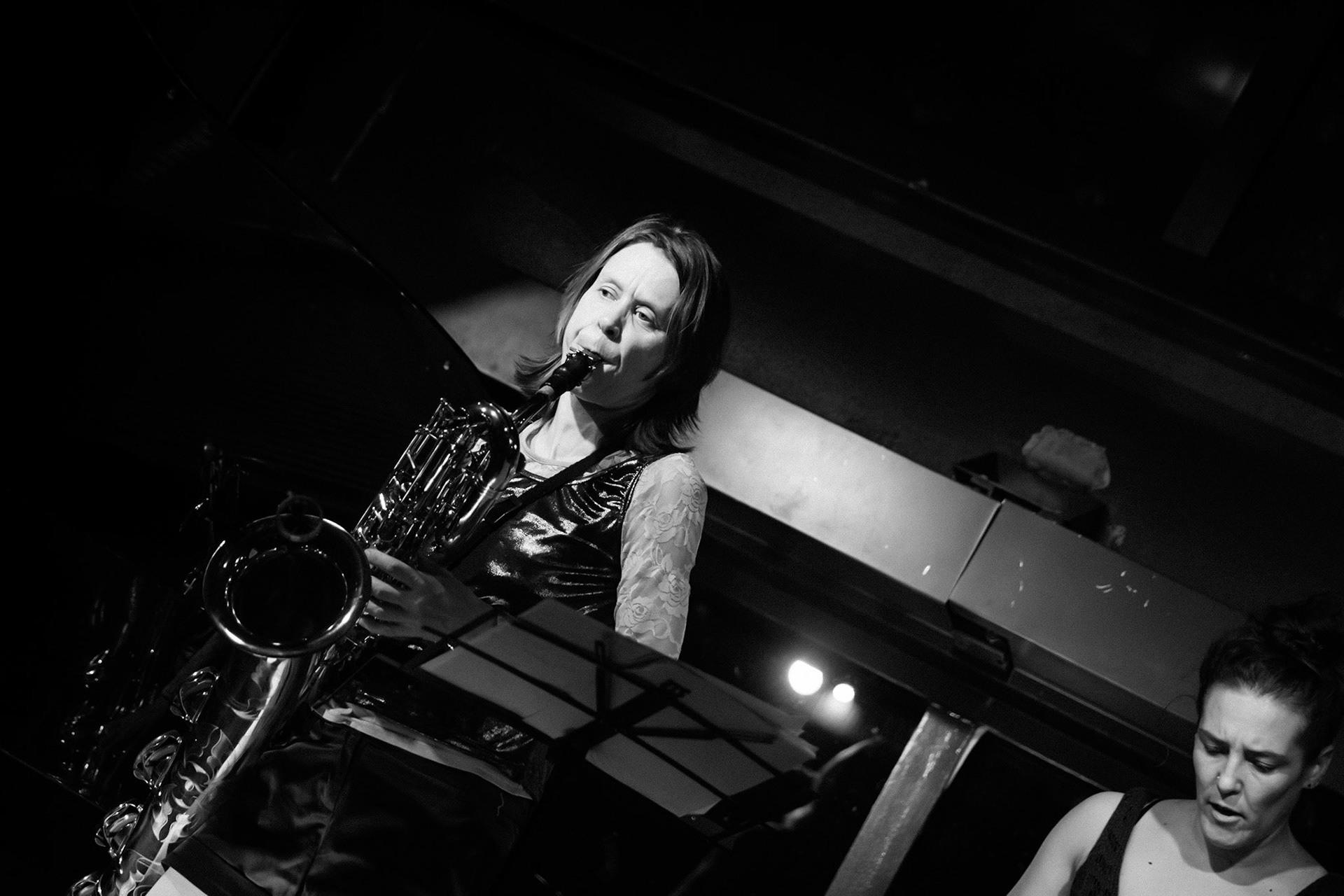 Ludivine Issambourg Quartet &amp; guest Céline Bonacina, Festival Jazz à Saint-Germain-des-Prés - Paris, Péniche Le Son de la Terre