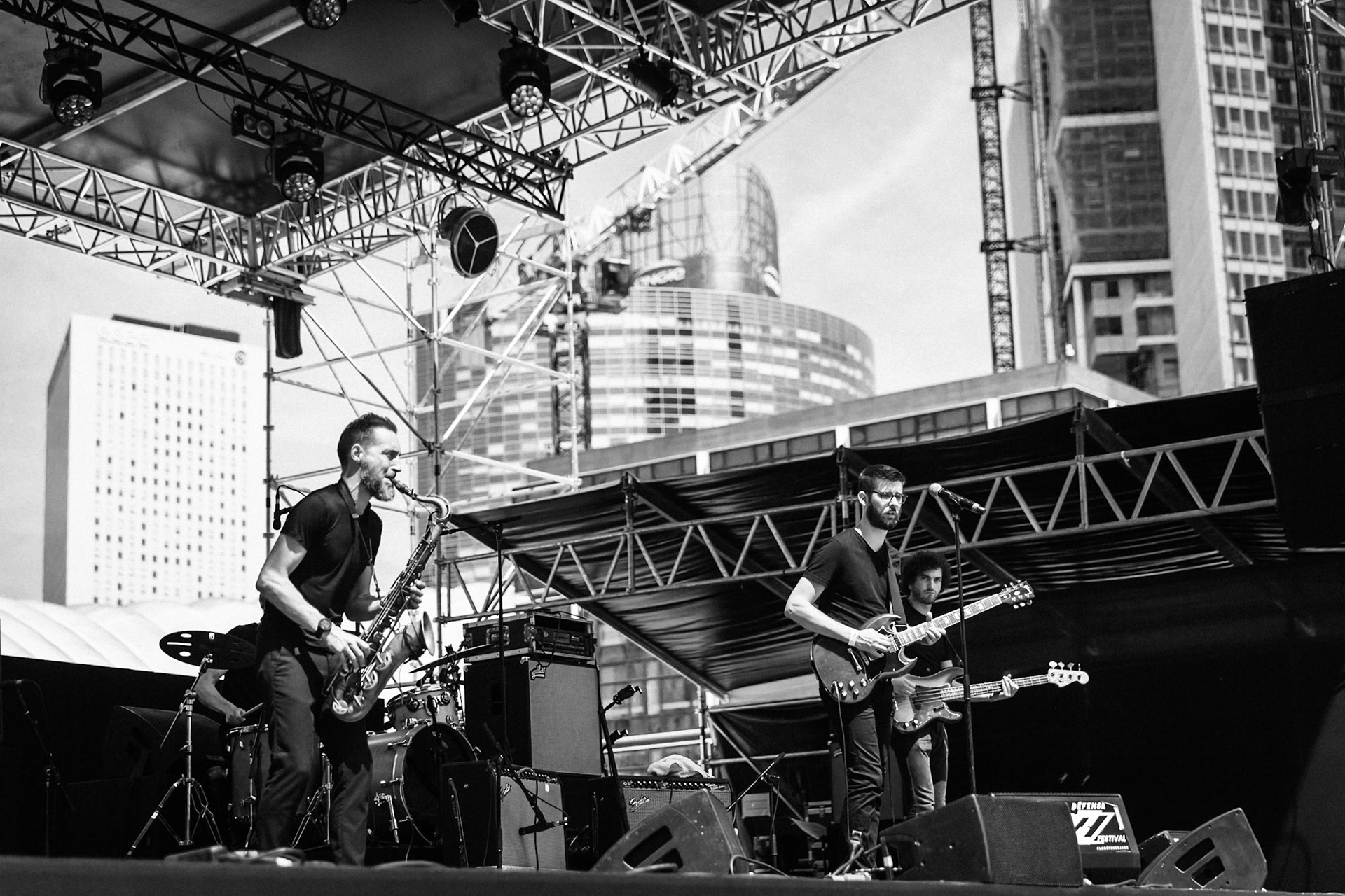 Matthis Pascaud Square One, La Défense Jazz Festival, Parvis de la Défense, 25 mai 2019