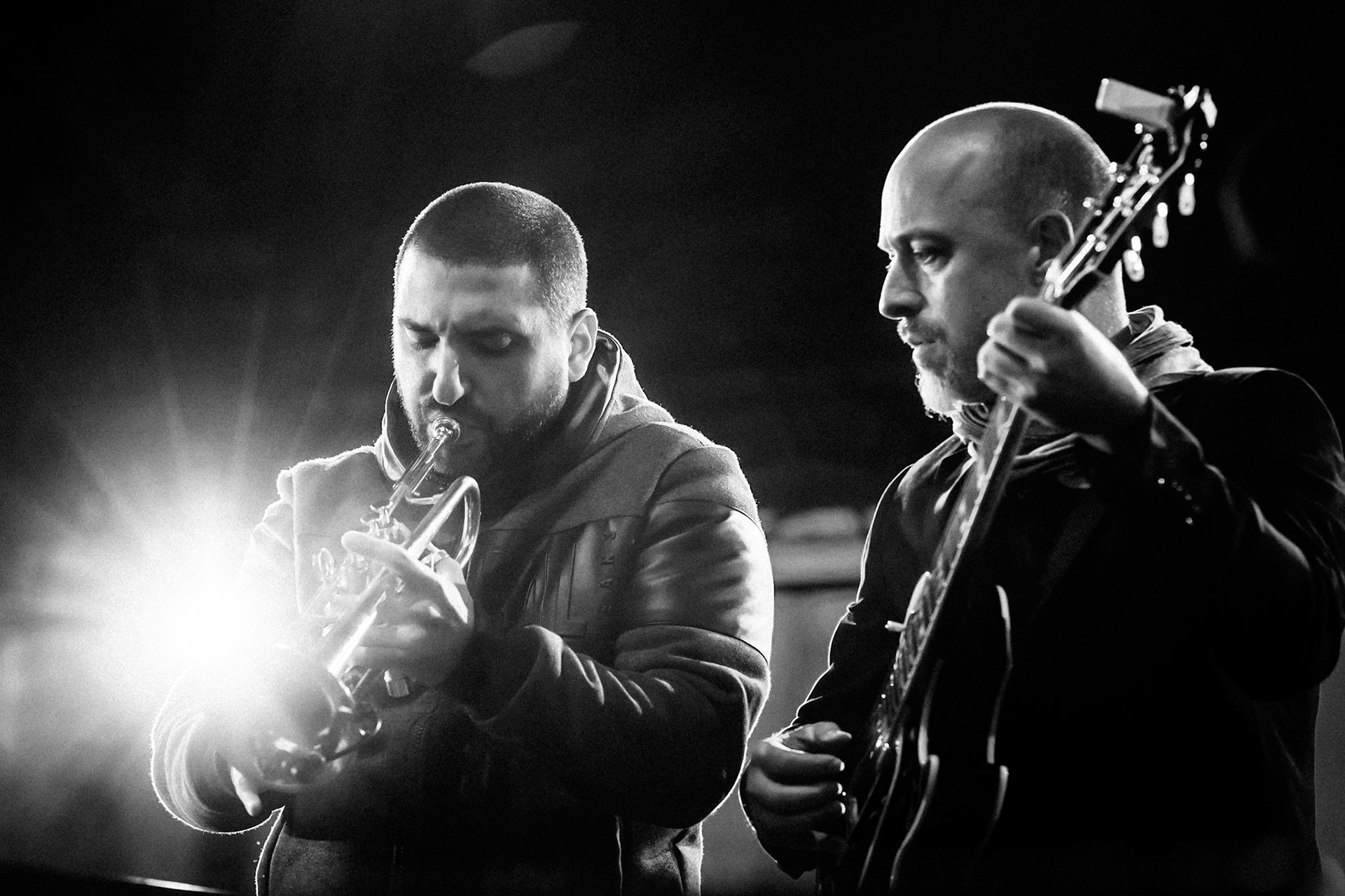 Ibrahim Maalouf avec François Delporte, La Défense Jazz Festival, Parvis de la Défense, 26 septembre 2020
