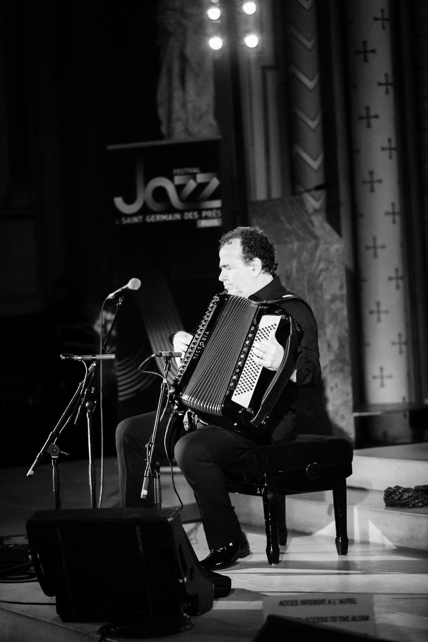 Richard Galliano, Festival Jazz Saint-Germain-des-Prés - Paris , Eglise Saint-Germain-des-Prés, 17 mai 2019