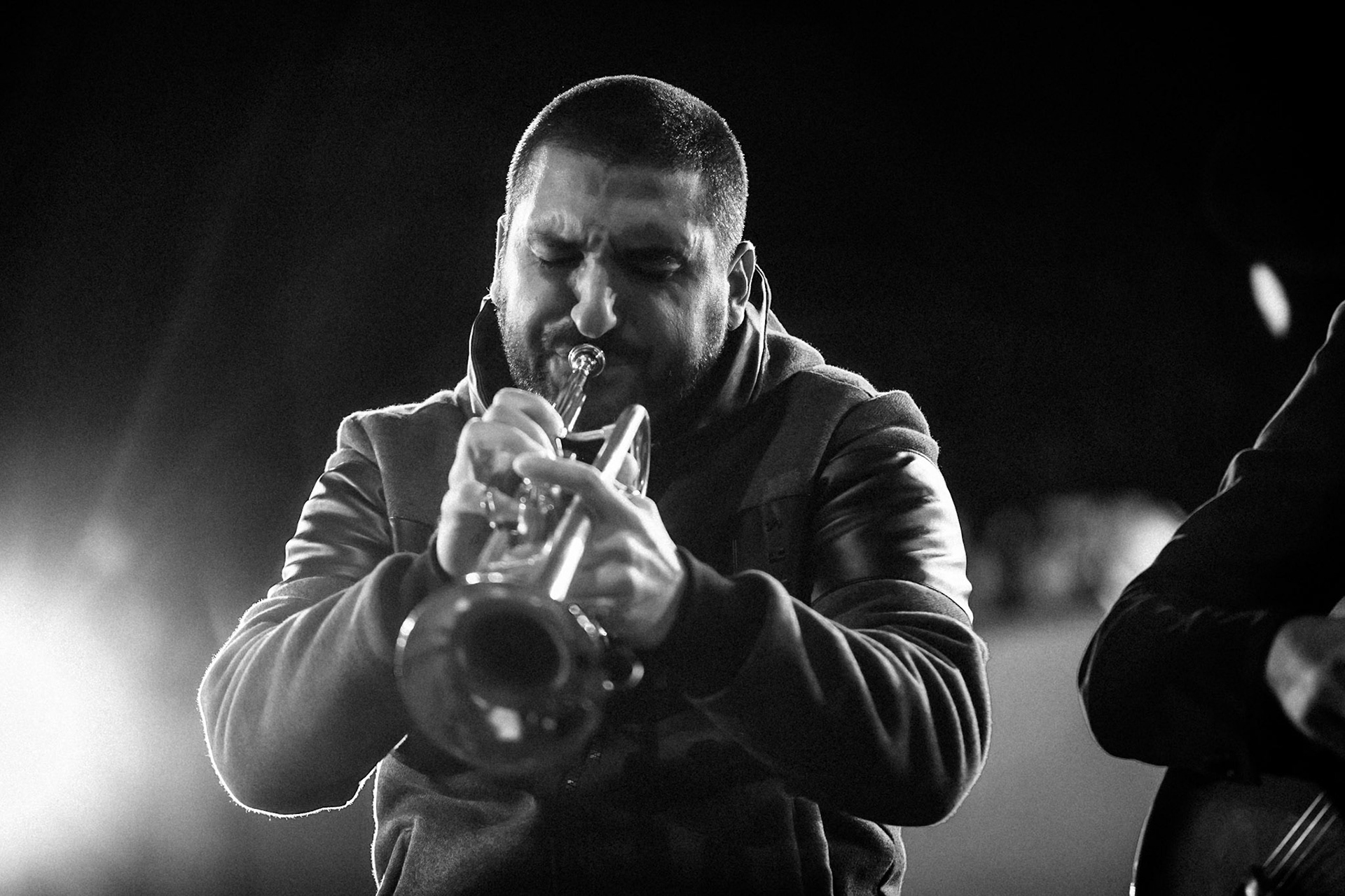 Ibrahim Maalouf avec François Delporte, La Défense Jazz Festival, Parvis de la Défense, 26 septembre 2020