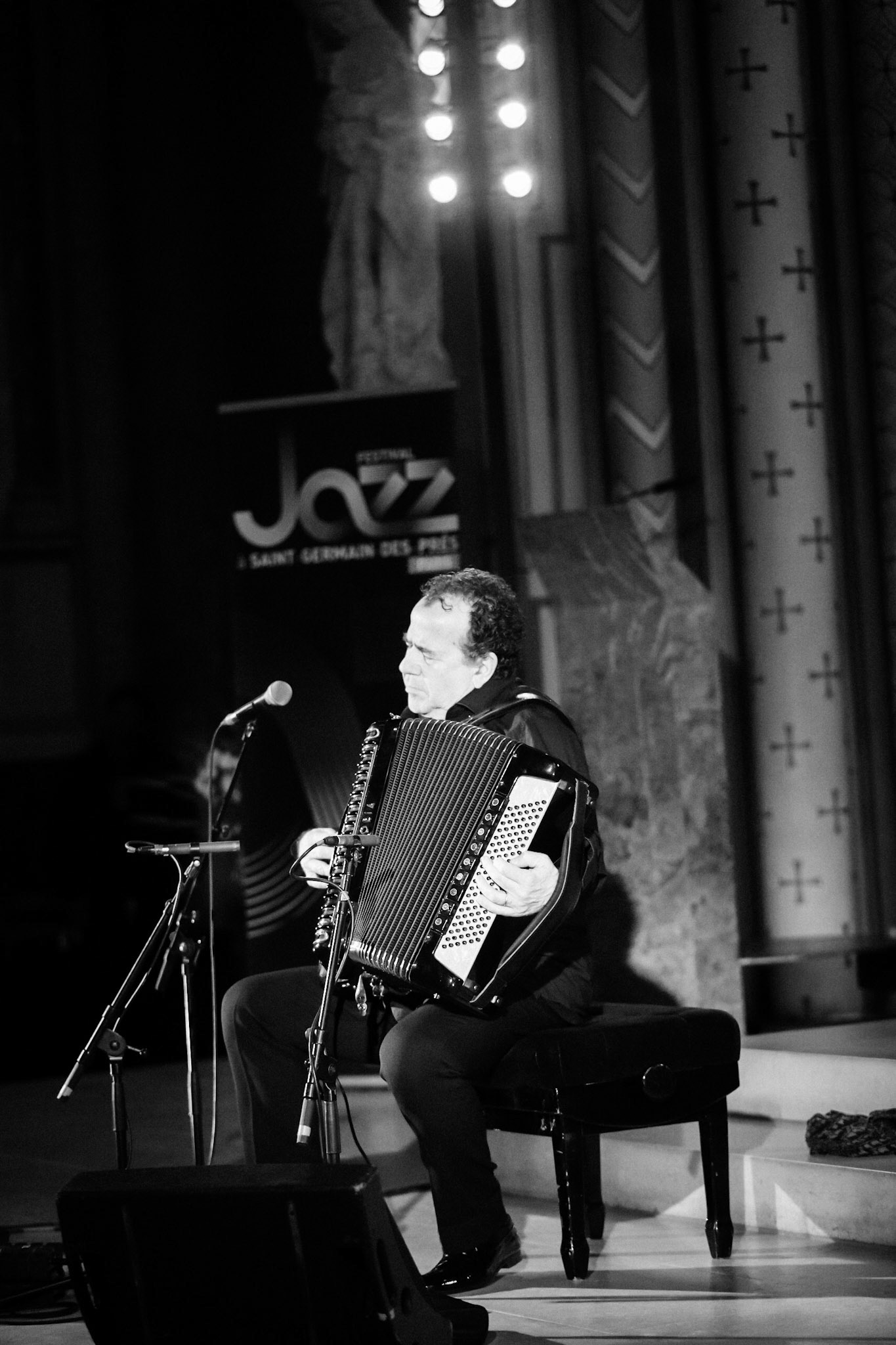Richard Galliano, Festival Jazz Saint-Germain-des-Prés - Paris , Eglise Saint-Germain-des-Prés, 17 mai 2019