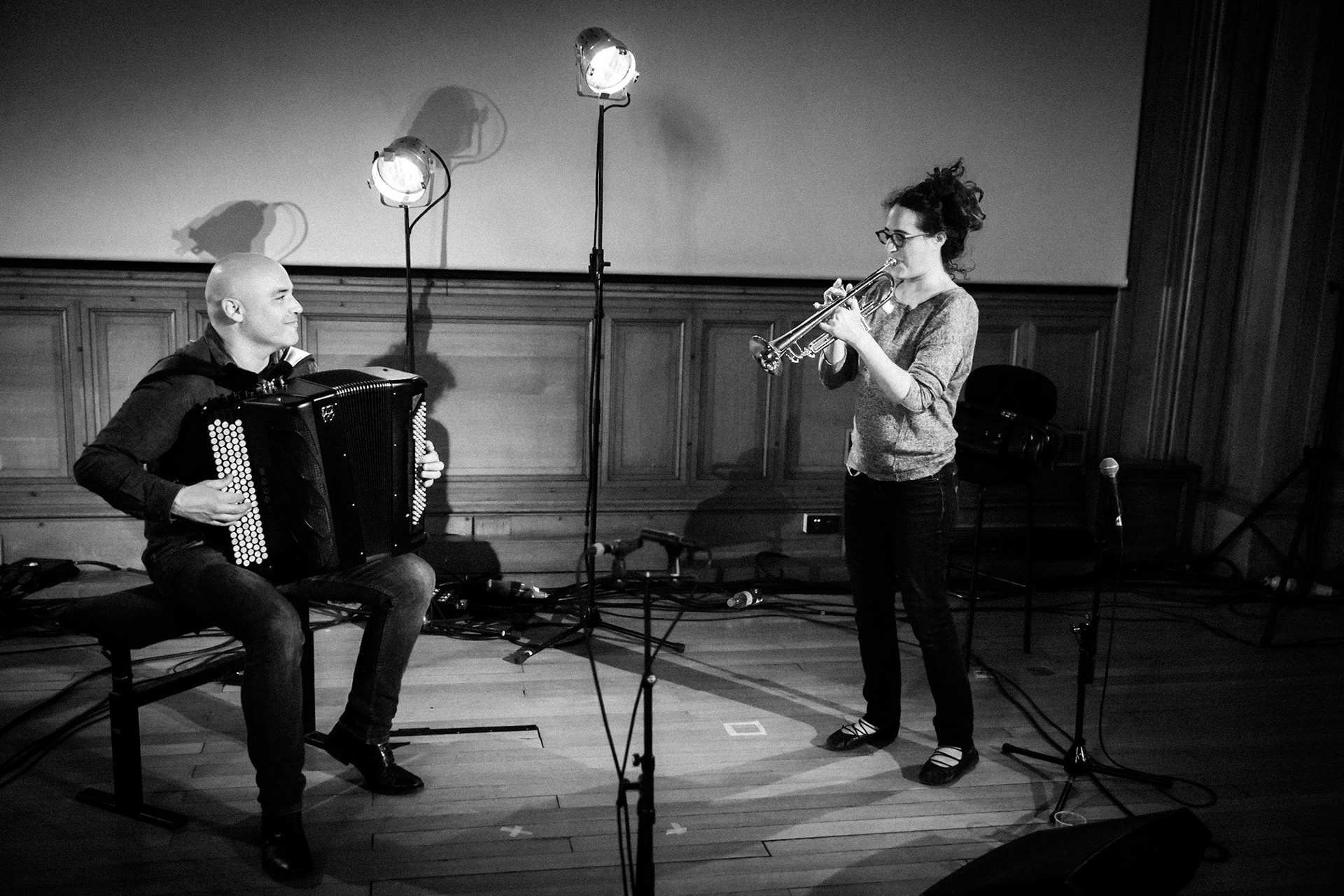 Airelle Besson &amp; Lionel Suarez, Festival Jazz Saint-Germain-des-Prés - Paris , Maison de l'Océan - Grand amphithéâtre, 21 mai 2022