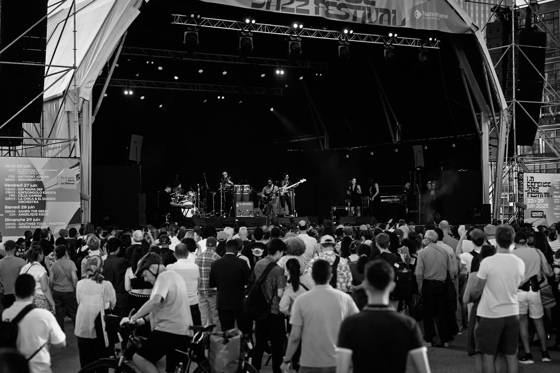 Jalen Ngonda , La Défense Jazz Festival, Parvis de la Défense, 24 juin 2025
