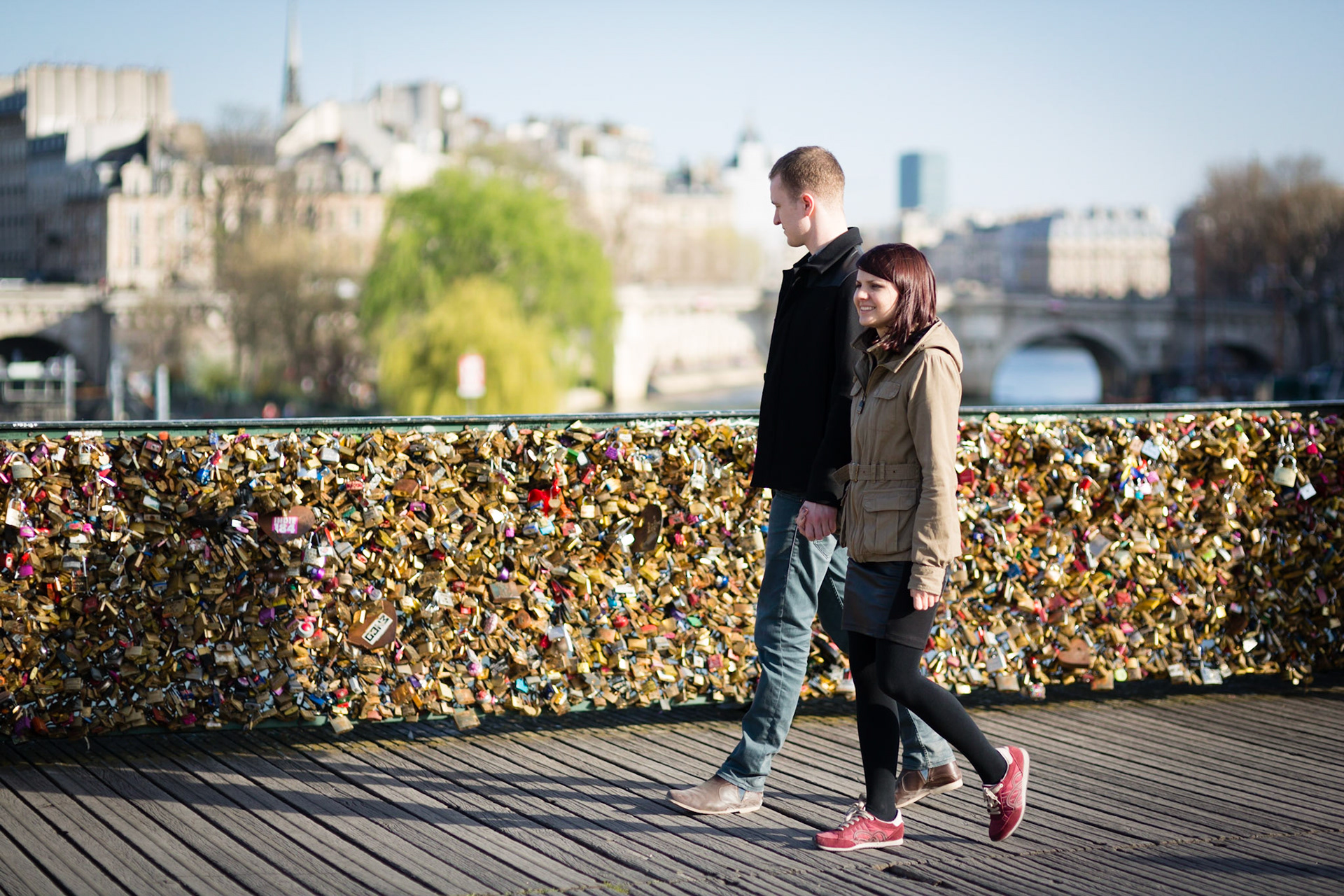 Les Amoureux du Printemps 2014 - Pont des Arts - Paris
