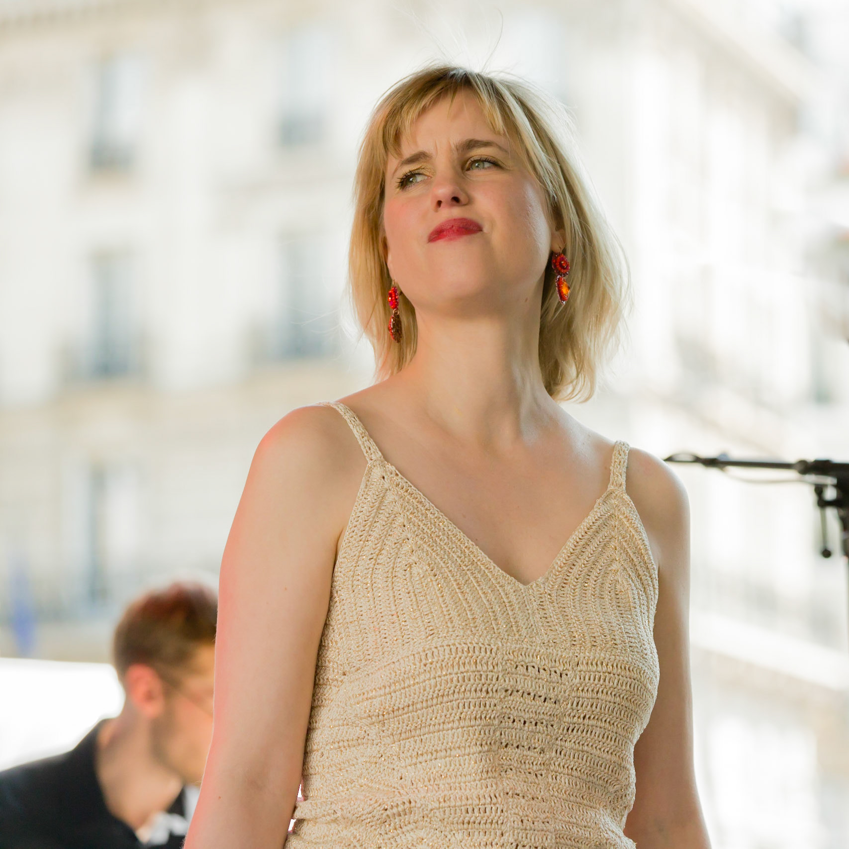 Sofie Sörman Quartet - 14ème Festival Jazz à Saint-Germain-des-Prés (Paris) - Scène Découverte "Jazz au Féminin" - Place Saint-Germain-des-Prés (Paris) - 18 mai 2014