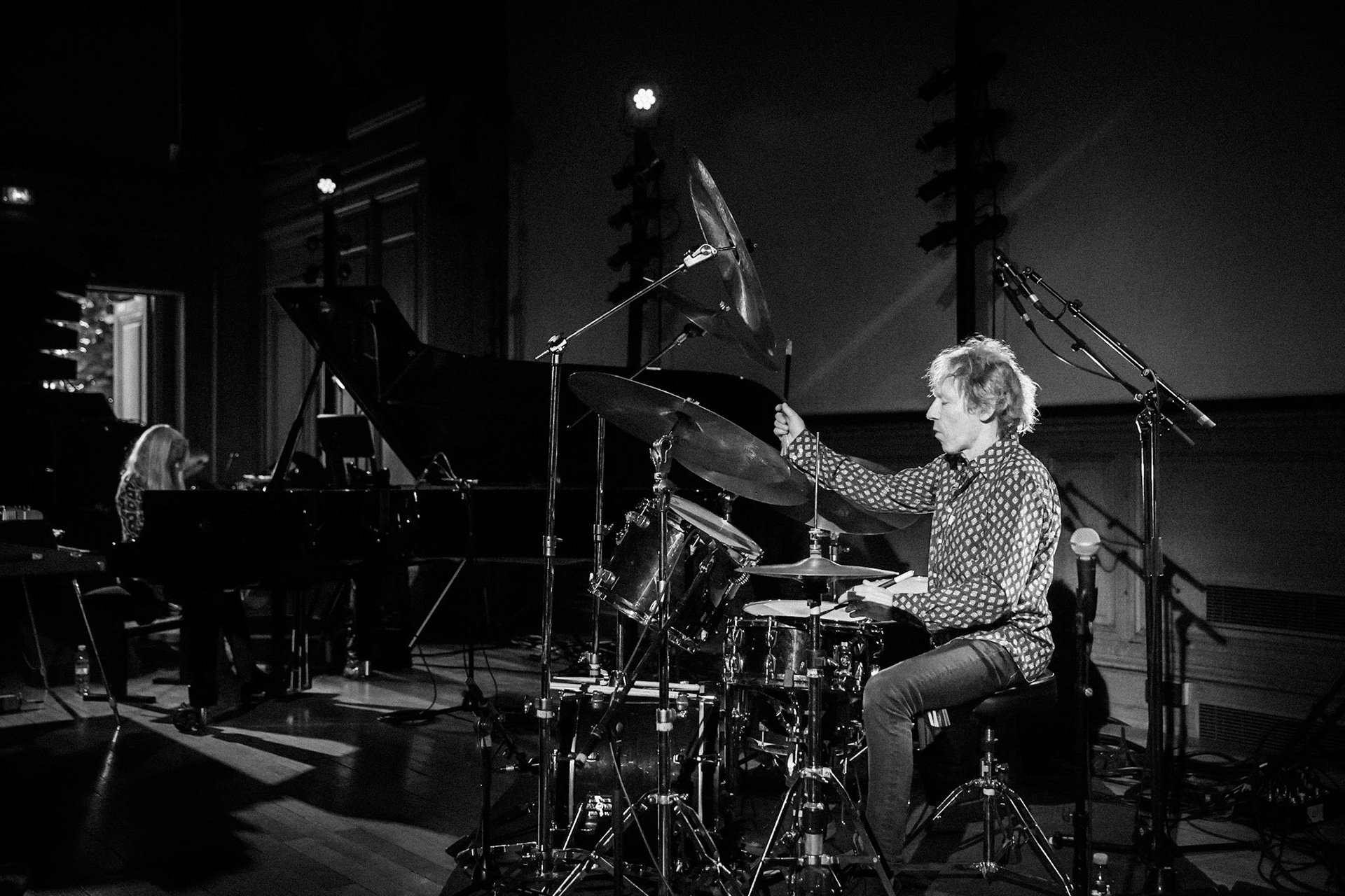 Sophia Domancich &amp; Simon Goubert, Festival Jazz Saint-Germain-des-Prés - Paris , Maison de l'Océan - Grand amphithéâtre, 19 mai 2022