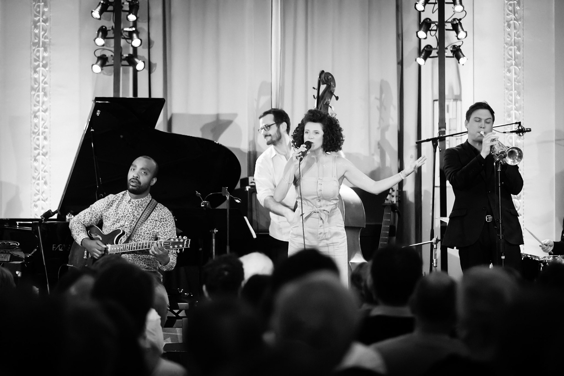 Cyrille Aimée, Festival Jazz Saint-Germain-des-Prés - Paris , Hôtel Lutetia - Salon Cristal, 20 mai 2019