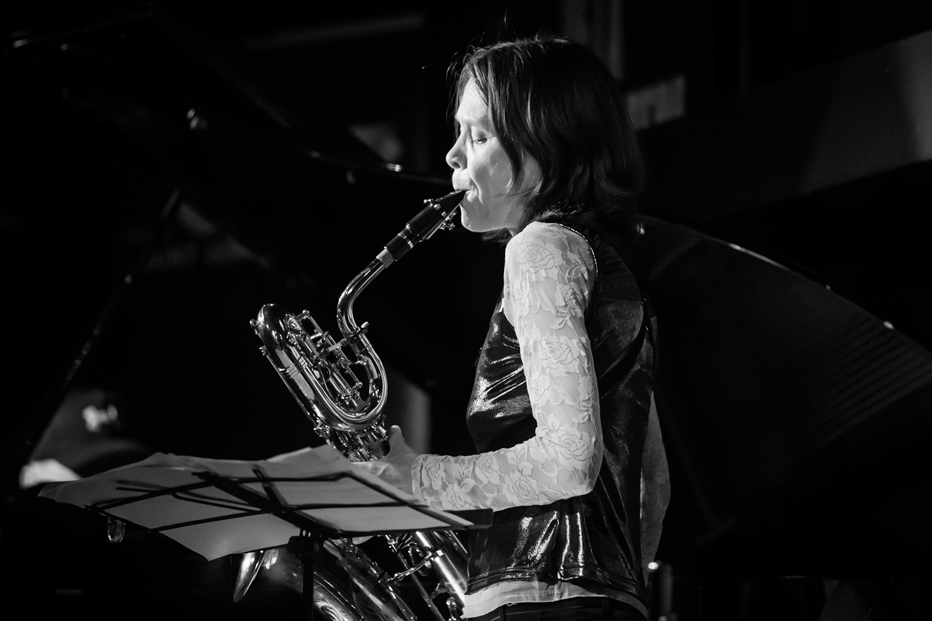 Ludivine Issambourg Quartet &amp; guest Céline Bonacina, Festival Jazz à Saint-Germain-des-Prés - Paris, Péniche Le Son de la Terre