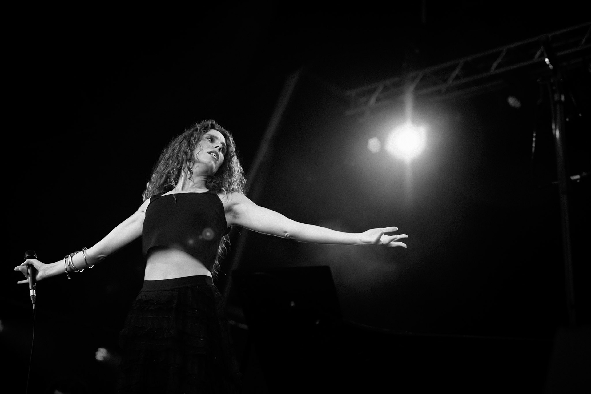 Dafné Kritharas, La Défense Jazz Festival, Parvis de la Défense, 25 juin 2025