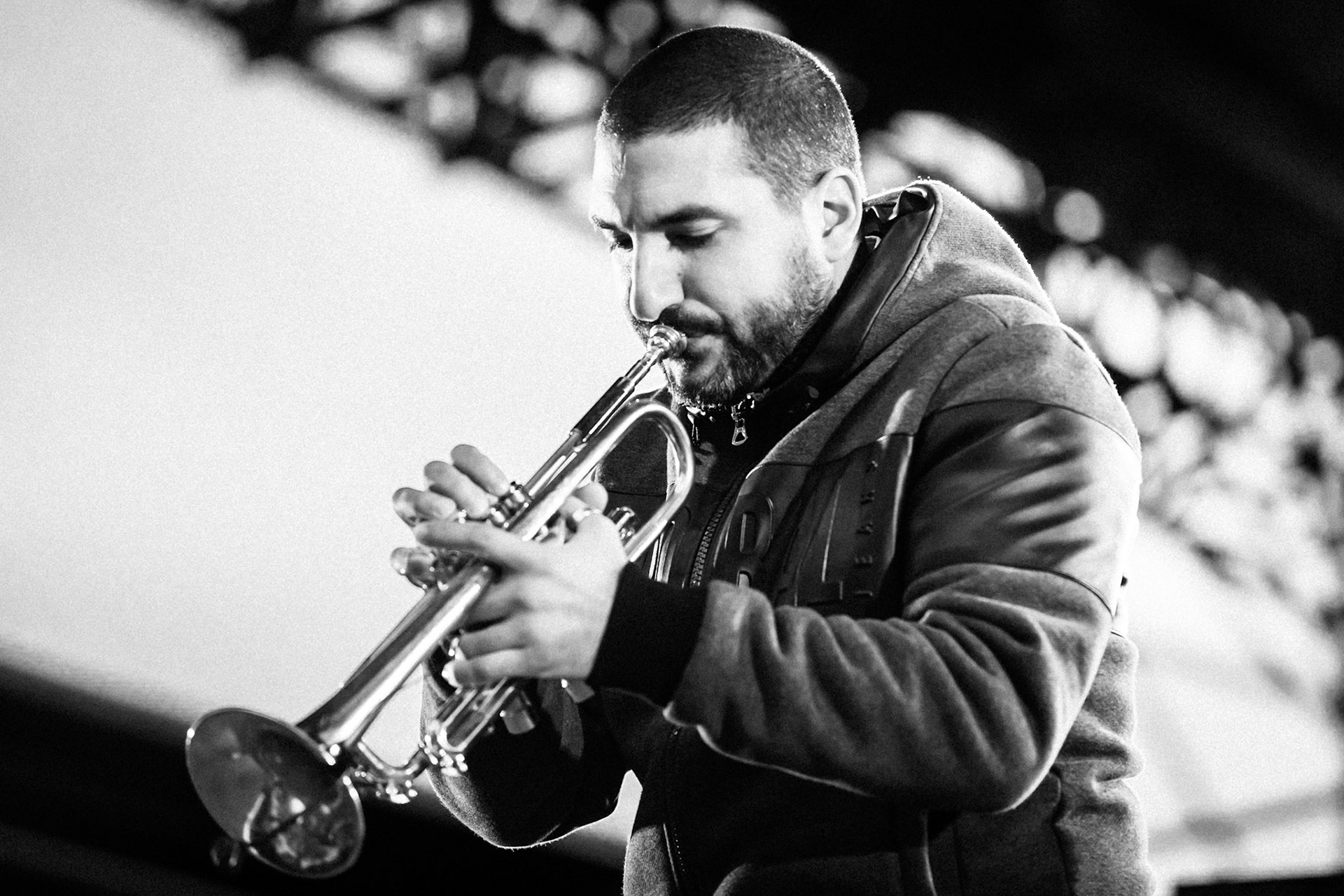Ibrahim Maalouf avec François Delporte, La Défense Jazz Festival, Parvis de la Défense, 26 septembre 2020
