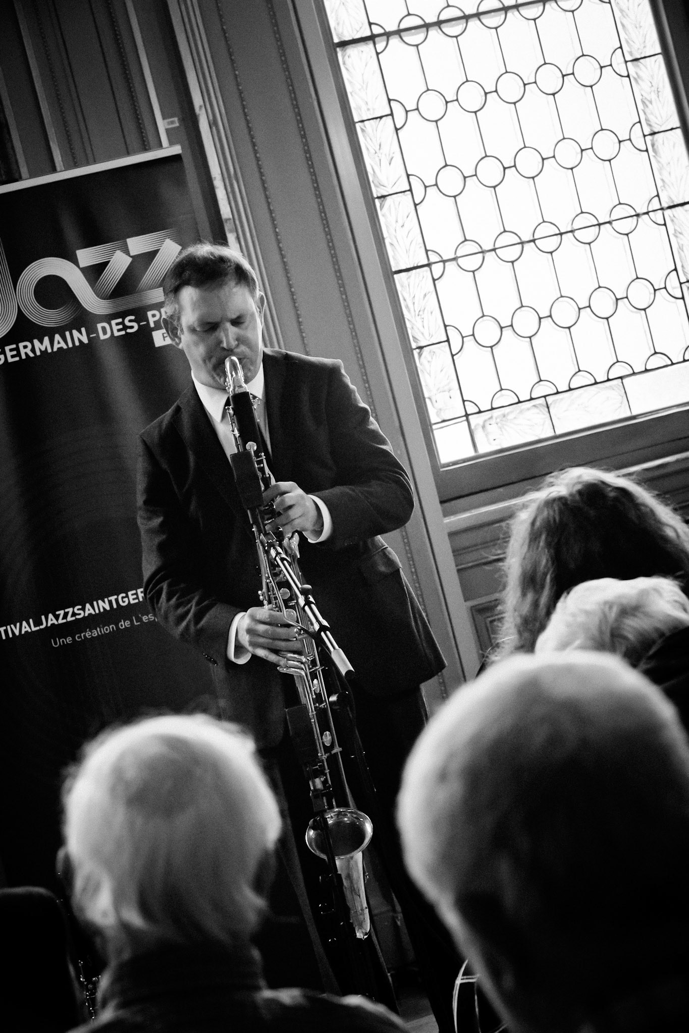 Pierre-François Blanchard &amp; Thomas Savy, Festival Jazz à Saint-Germain-des-Prés - Paris, Salle des fêtes - Mairie du 6ème
