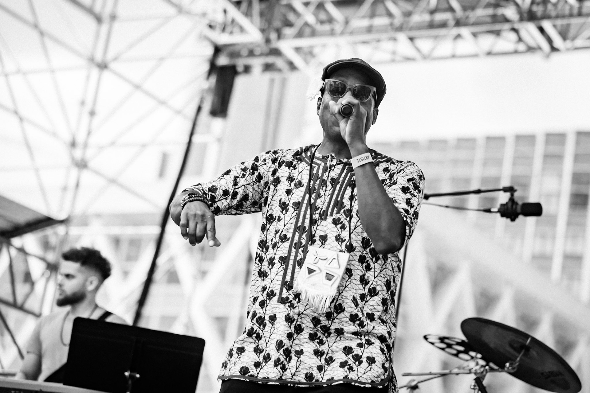 Raashan Ahmad, La Défense Jazz Festival, Parvis de la Défense, 24 mai 2019