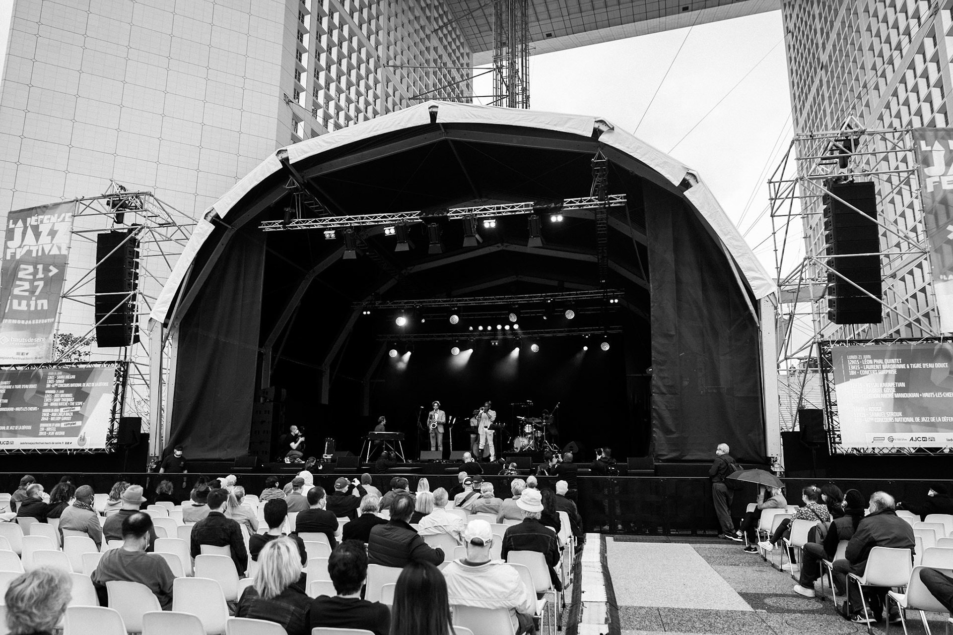 Samy Thiébault, La Défense Jazz Festival, Parvis de la Défense, 25 juin 2021