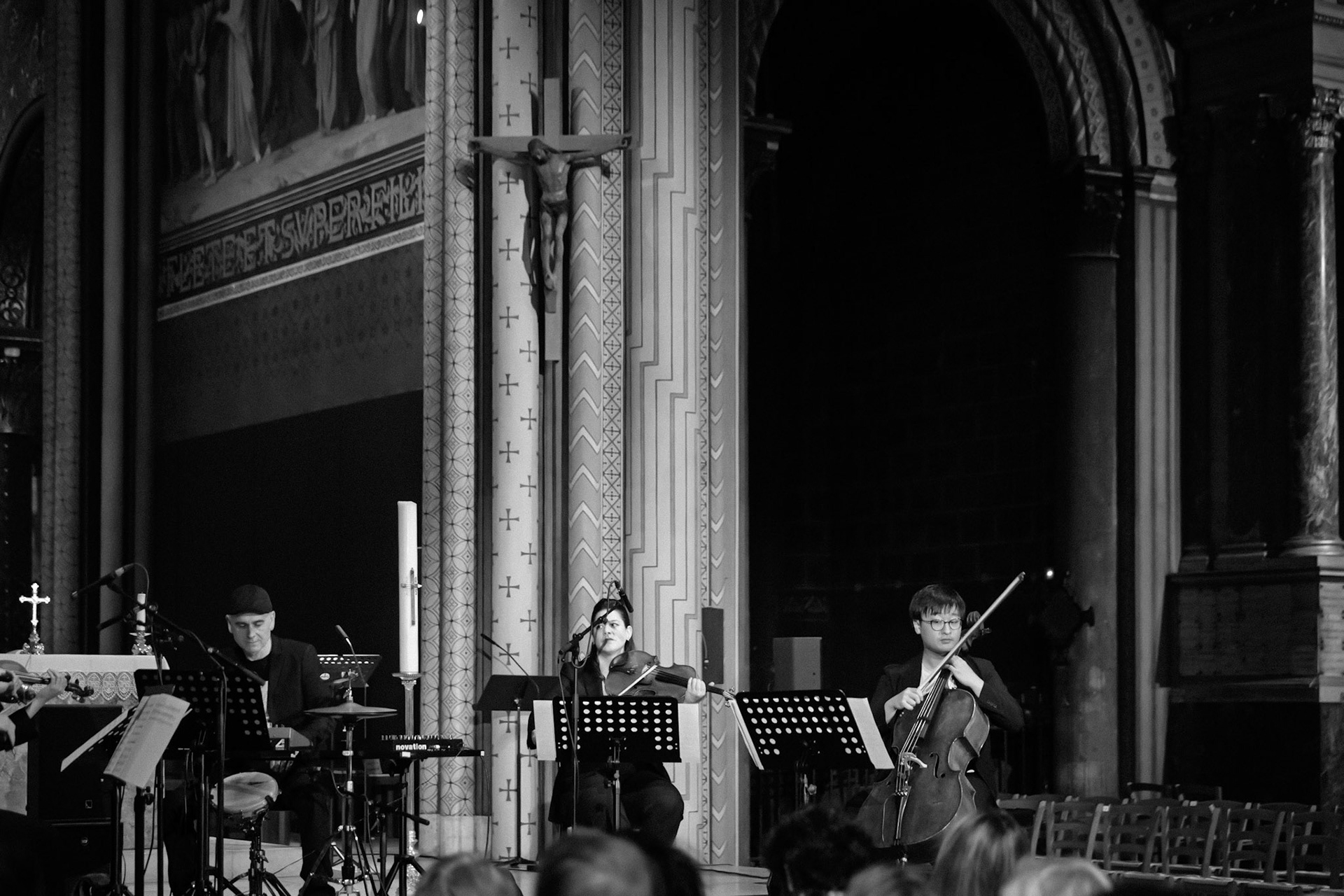 Quatuor Ebène &amp; Xavier Tribolet, Festival Jazz à Saint-Germain-des-Prés - Paris, Eglise Saint-Germain-des-Prés