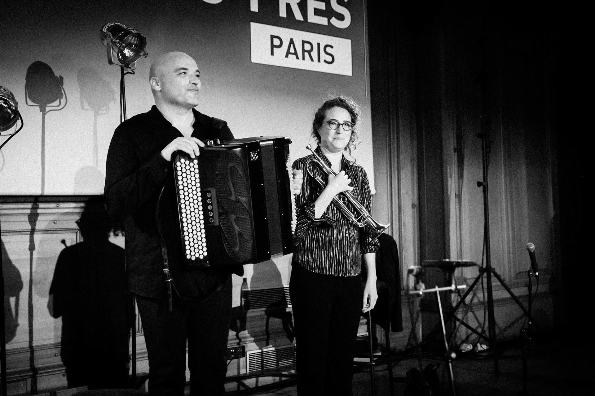 Airelle Besson &amp; Lionel Suarez, Festival Jazz Saint-Germain-des-Prés - Paris , Maison de l'Océan - Grand amphithéâtre, 21 mai 2022