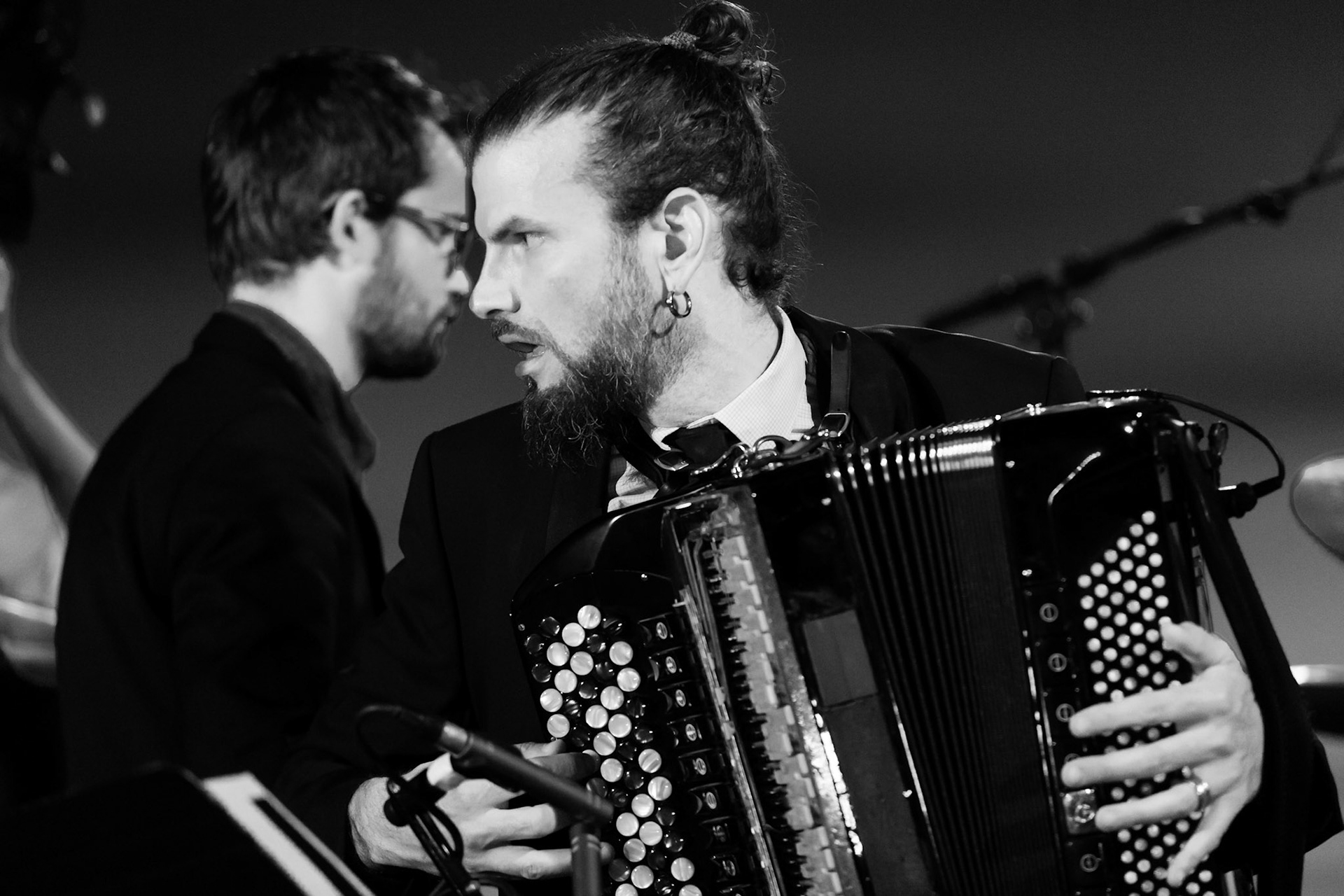 Vincent Peirani, Emile Parisien Quintet "Sfumato" & Guests, Festival Jazz à Saint-Germain-des-Prés Paris, Univerité Panthéon-Assas - Grand Amphithéâtre, 25 mai 2018