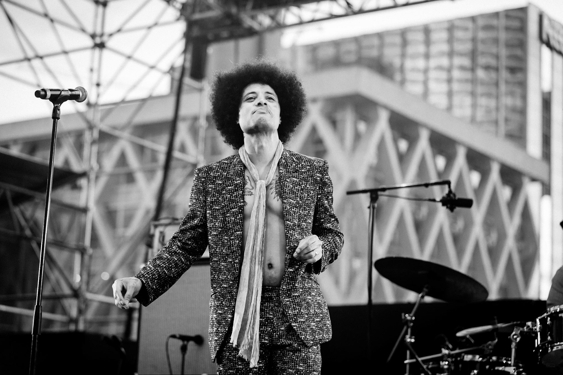 Jose James, La Défense Jazz Festival, Parvis de la Défense, 30 mai 2019