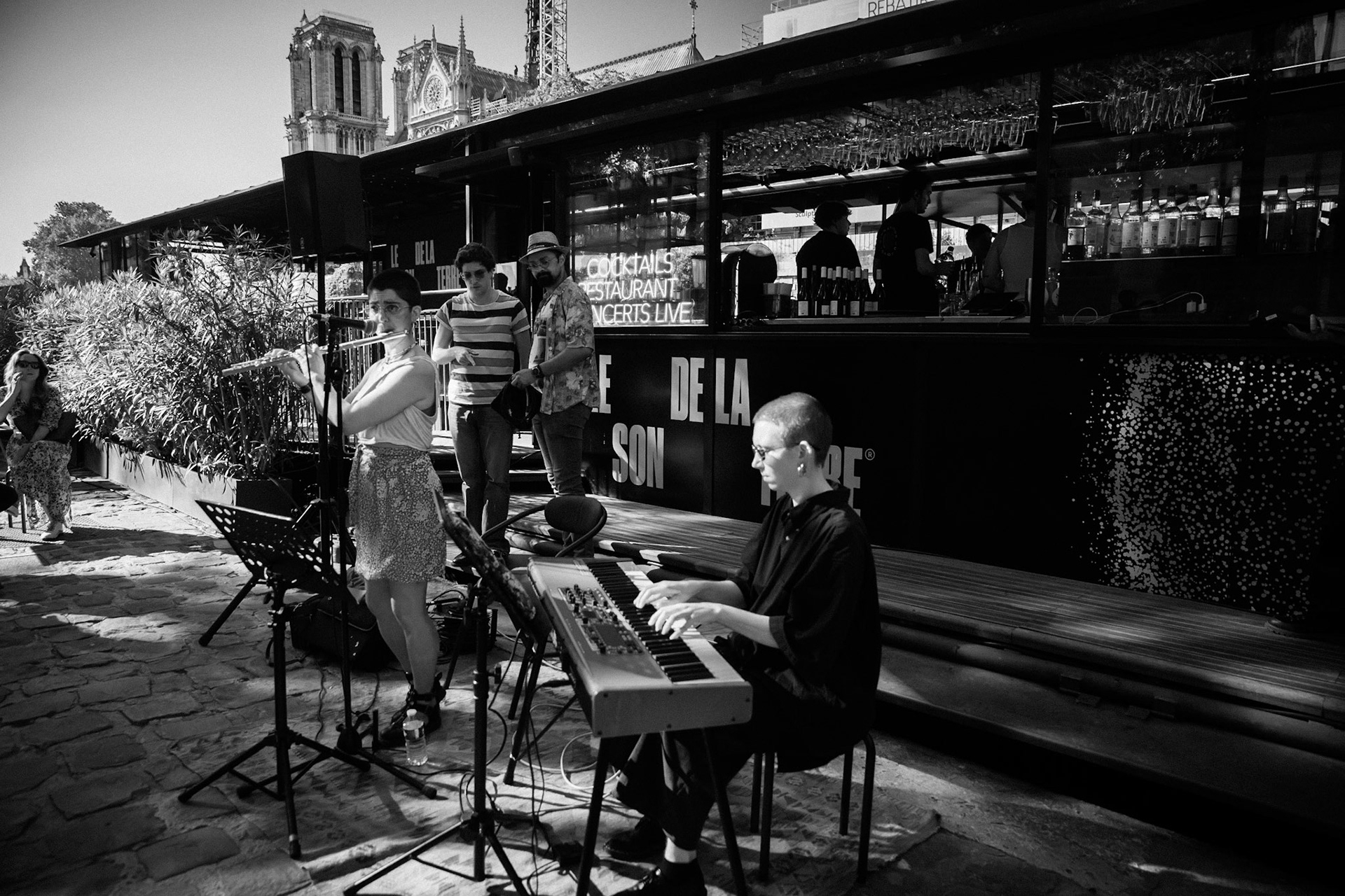 Lou Guénet &amp; Lilou Claverie, Festival Jazz à Saint-Germain-des-Prés - Paris, Péniche Le Son de la Terre