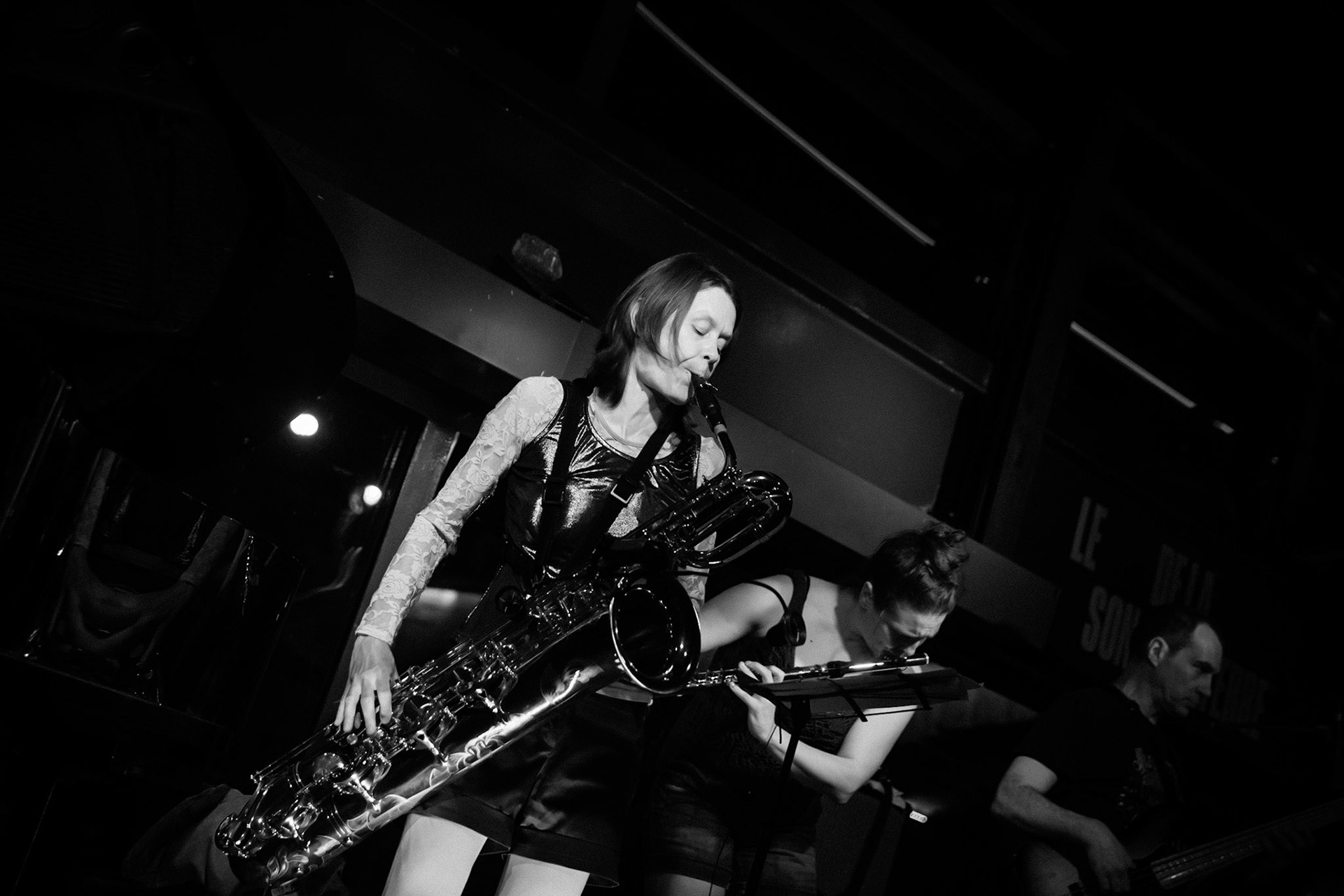 Ludivine Issambourg Quartet &amp; guest Céline Bonacina, Festival Jazz à Saint-Germain-des-Prés - Paris, Péniche Le Son de la Terre