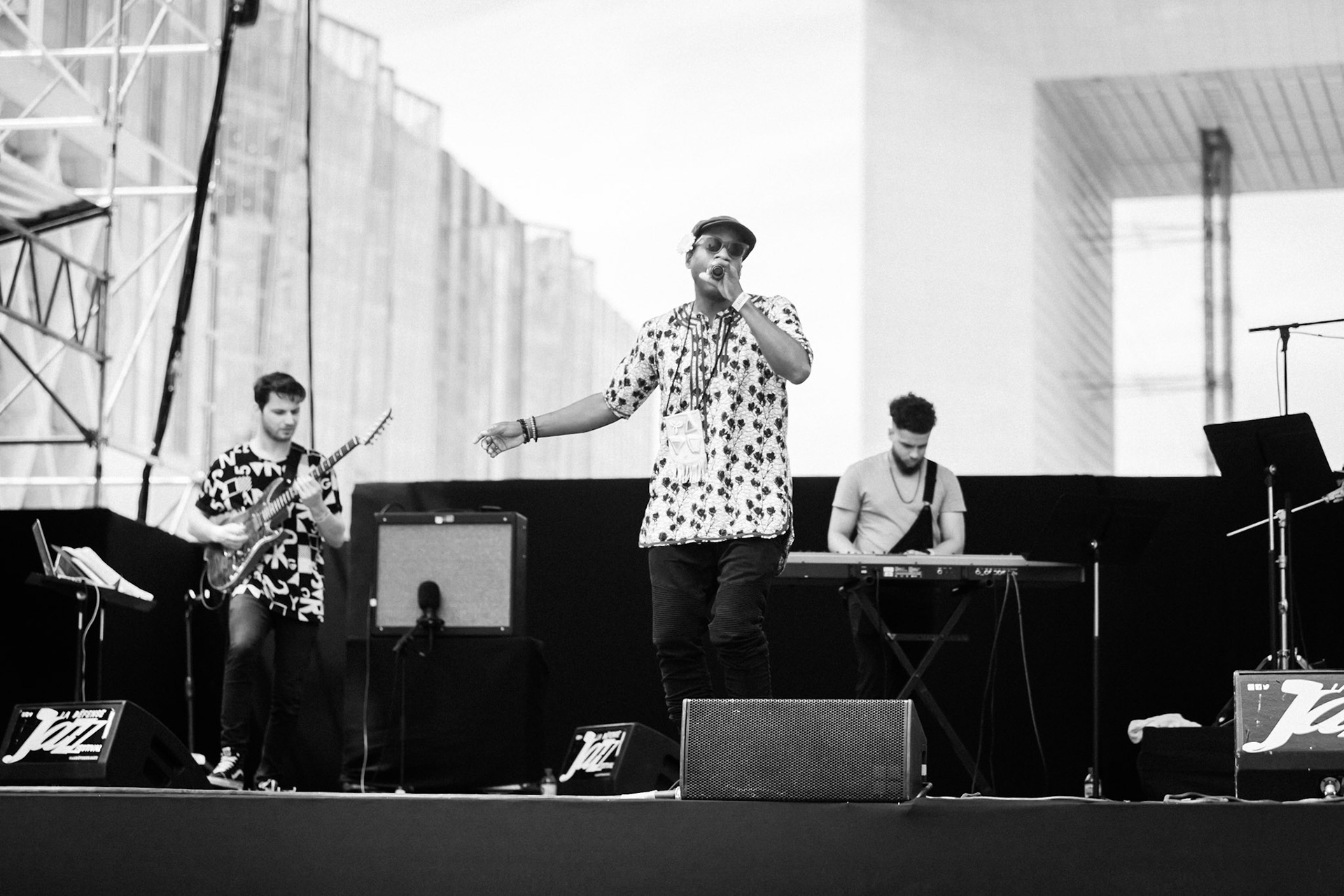 Raashan Ahmad, La Défense Jazz Festival, Parvis de la Défense, 24 mai 2019