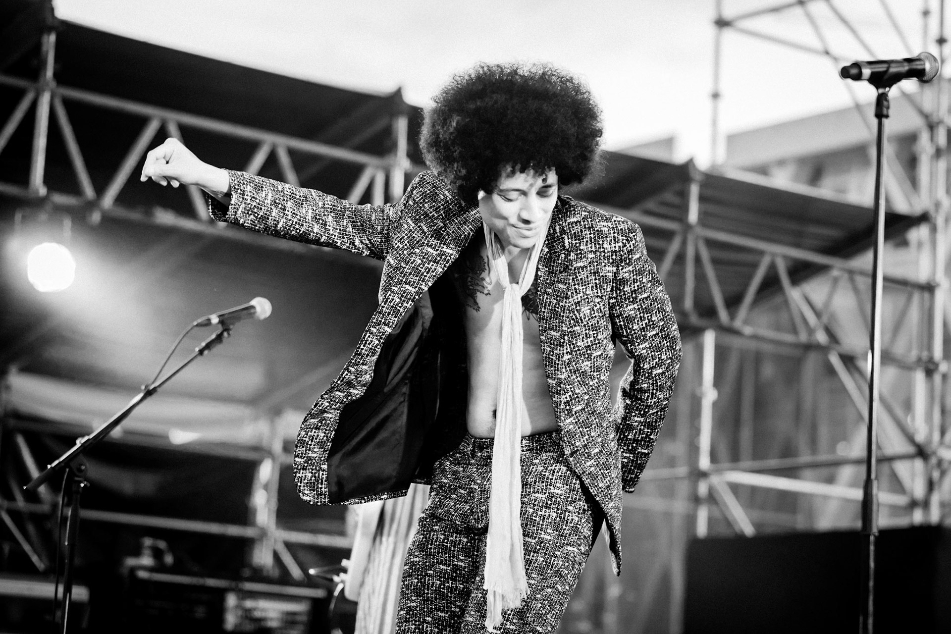 Jose James, La Défense Jazz Festival, Parvis de la Défense, 30 mai 2019