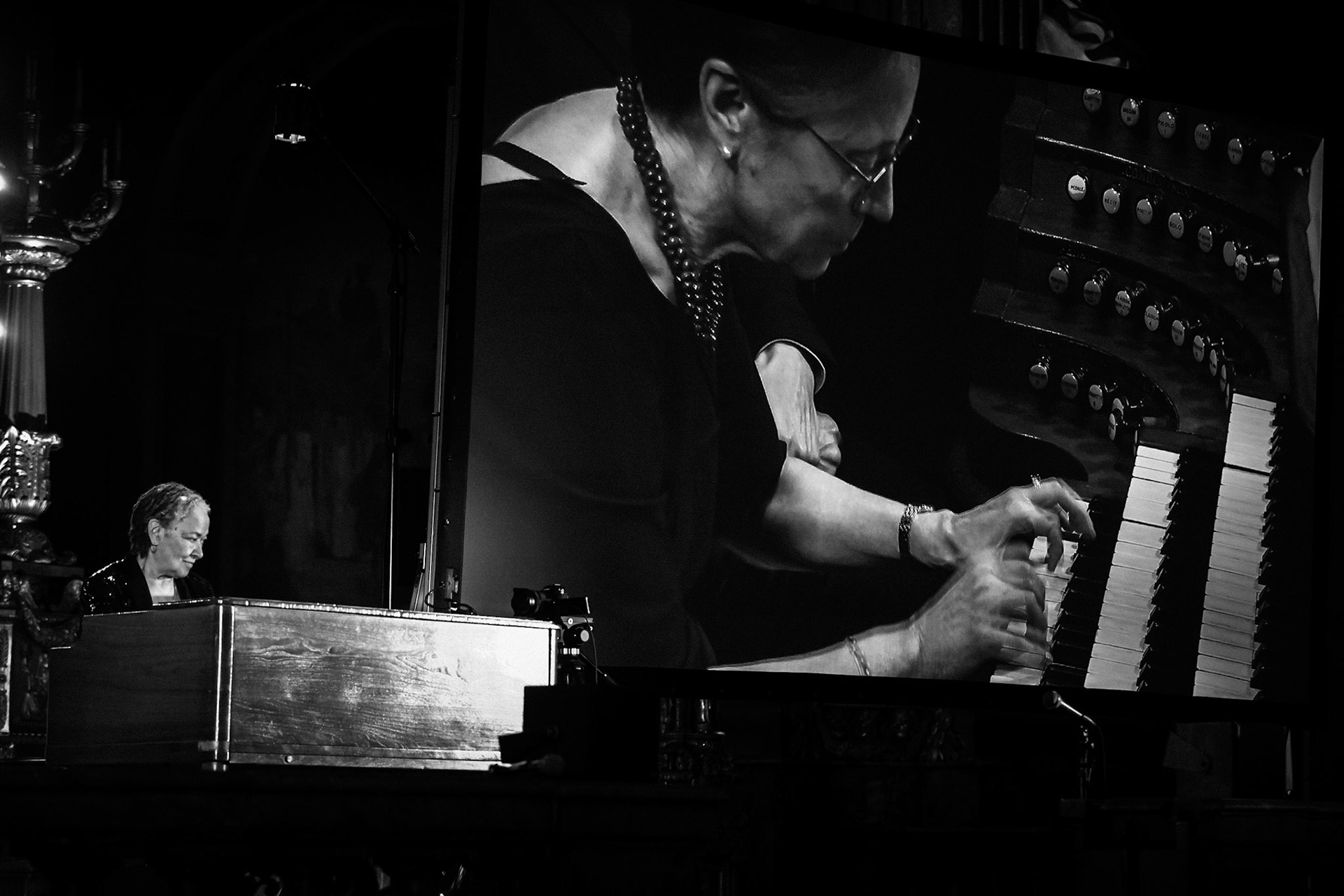 Rhoda Scott &amp; Sophie-Véronique Cauchefer-Choplin, Festival Jazz à Saint-Germain-des-Prés - Paris, Eglise Saint-Sulpice