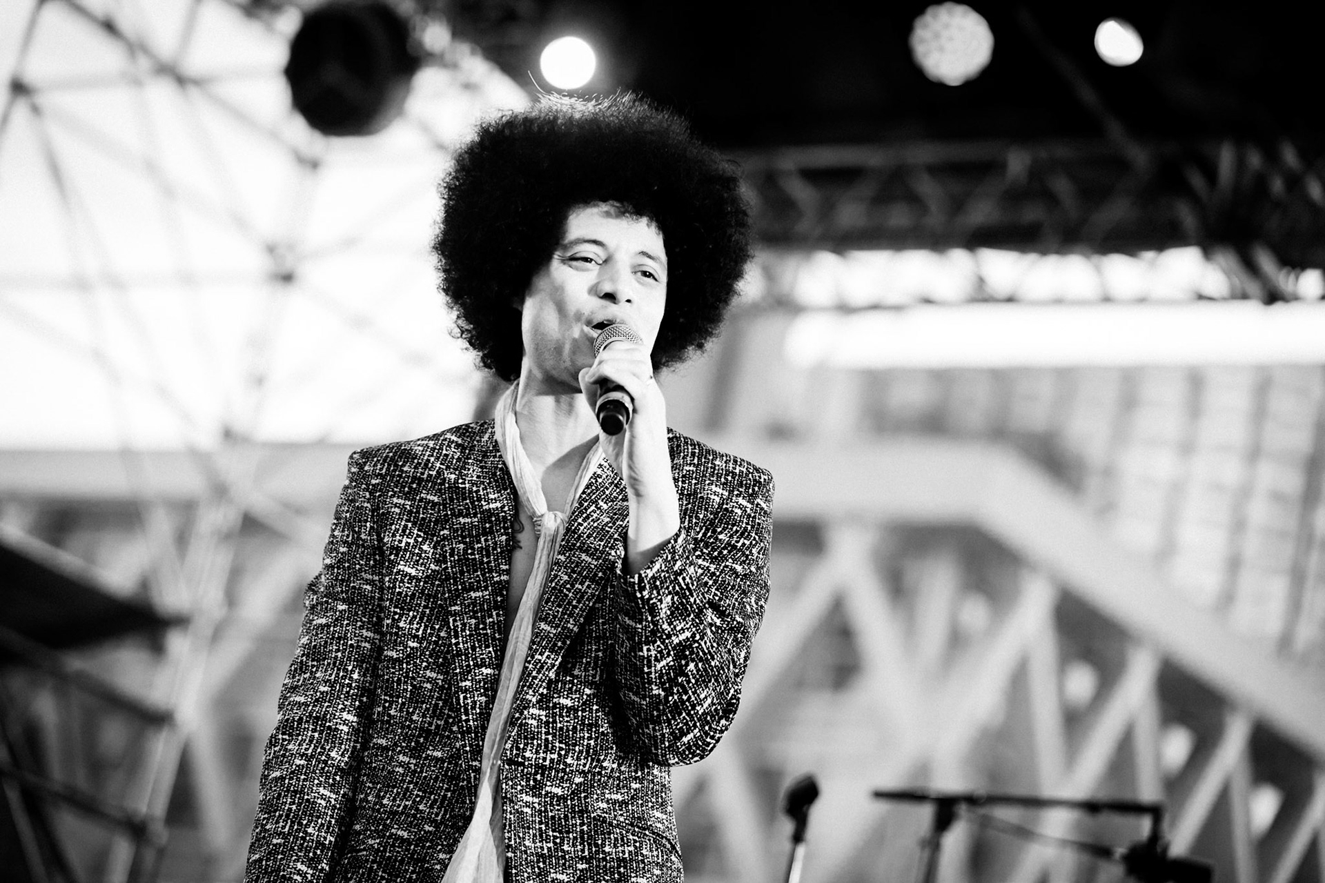 Jose James, La Défense Jazz Festival, Parvis de la Défense, 30 mai 2019