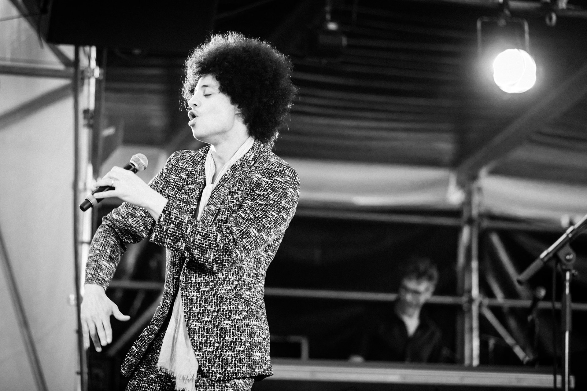 Jose James, La Défense Jazz Festival, Parvis de la Défense, 30 mai 2019