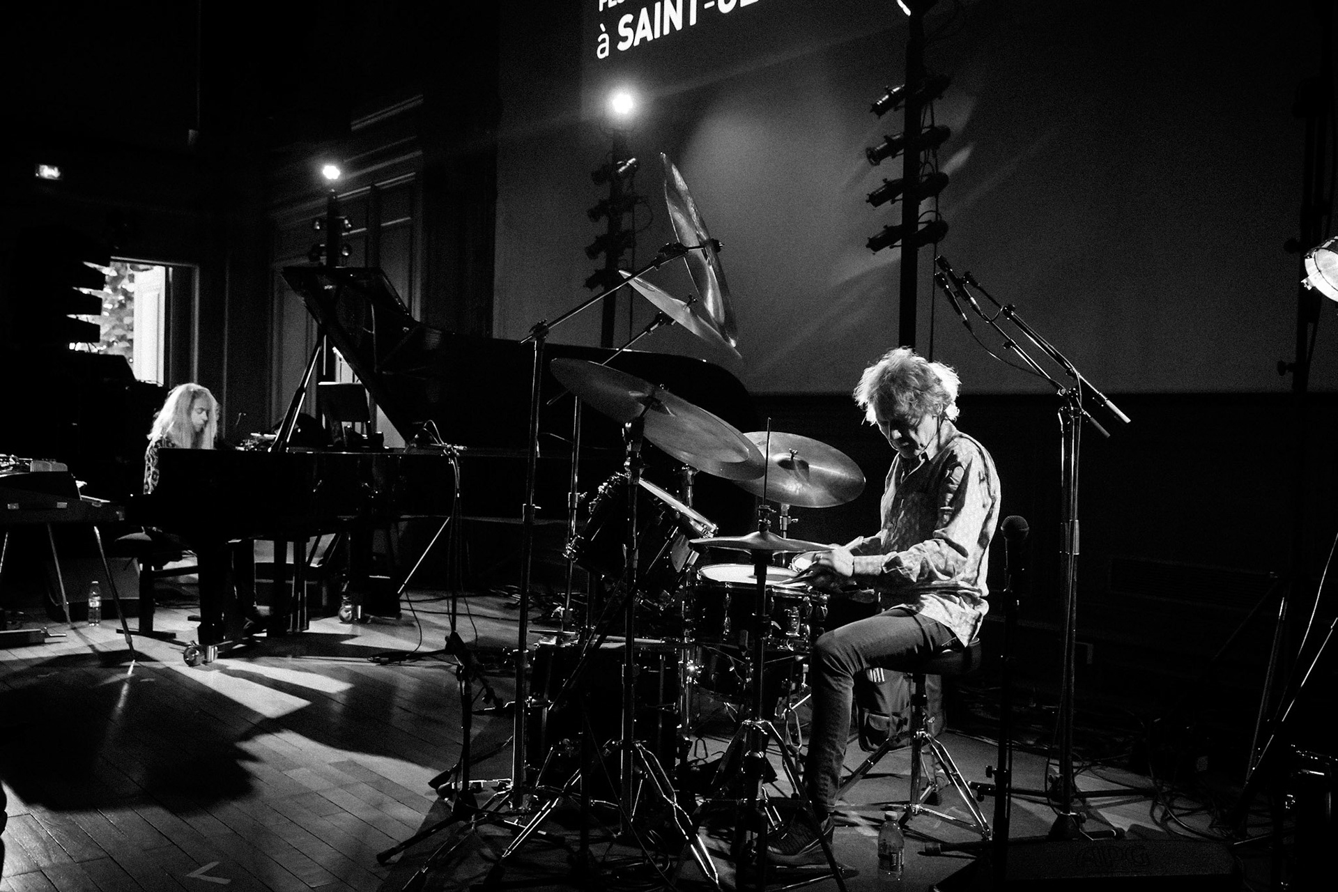 Sophia Domancich &amp; Simon Goubert, Festival Jazz Saint-Germain-des-Prés - Paris , Maison de l'Océan - Grand amphithéâtre, 19 mai 2022