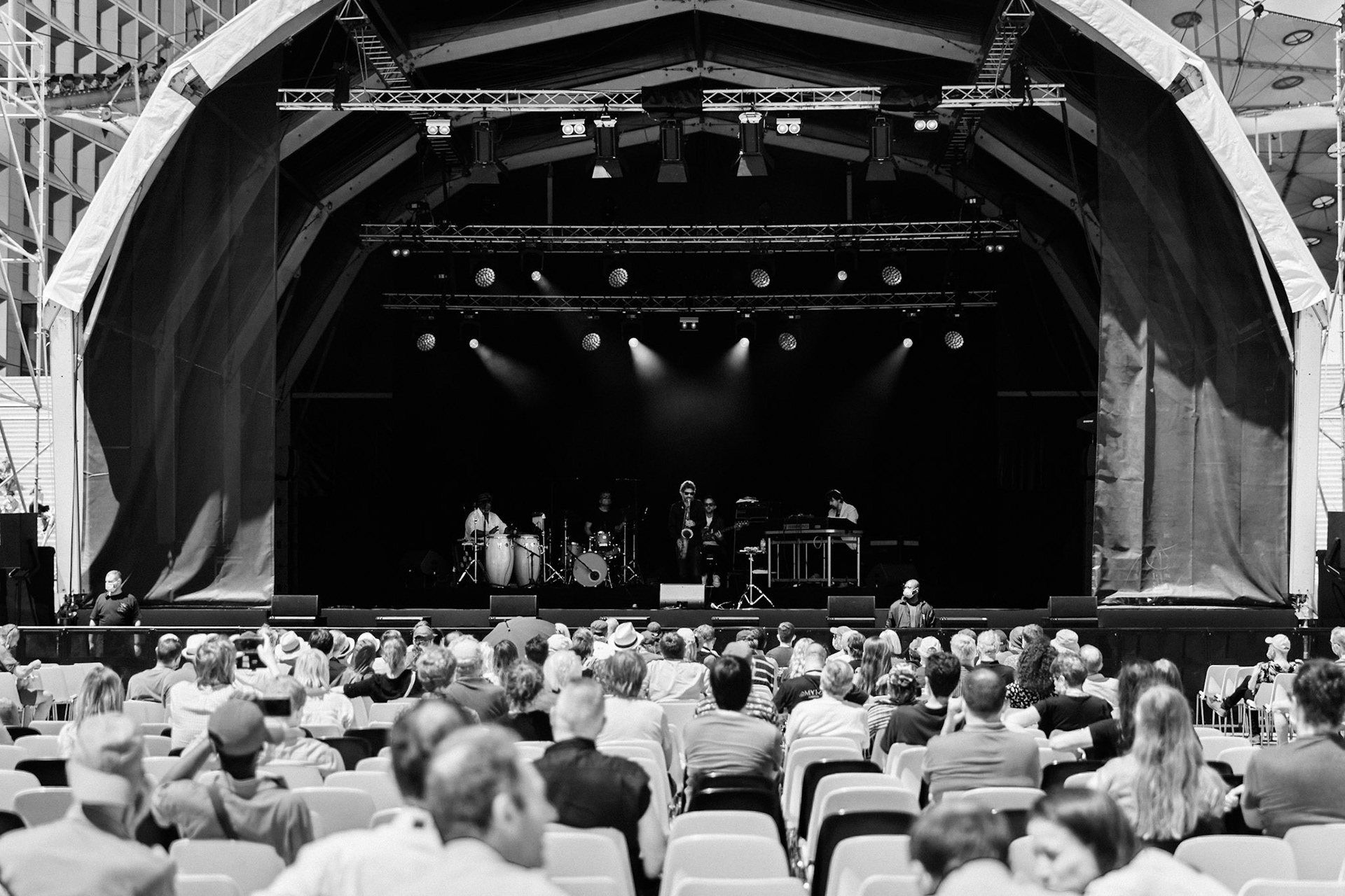 Laurent Bardainne, La Défense Jazz Festival, Parvis de la Défense, 21 juin 2021