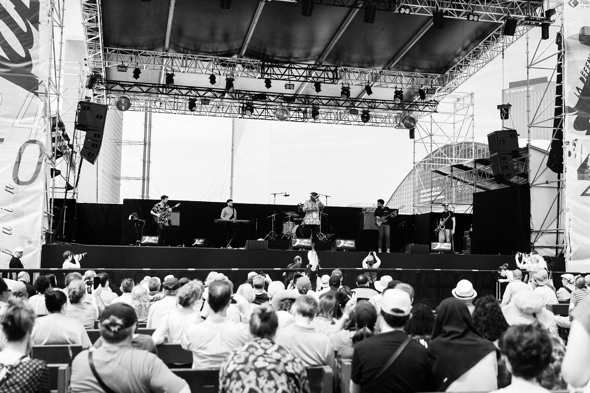 Raashan Ahmad, La Défense Jazz Festival, Parvis de la Défense, 24 mai 2019