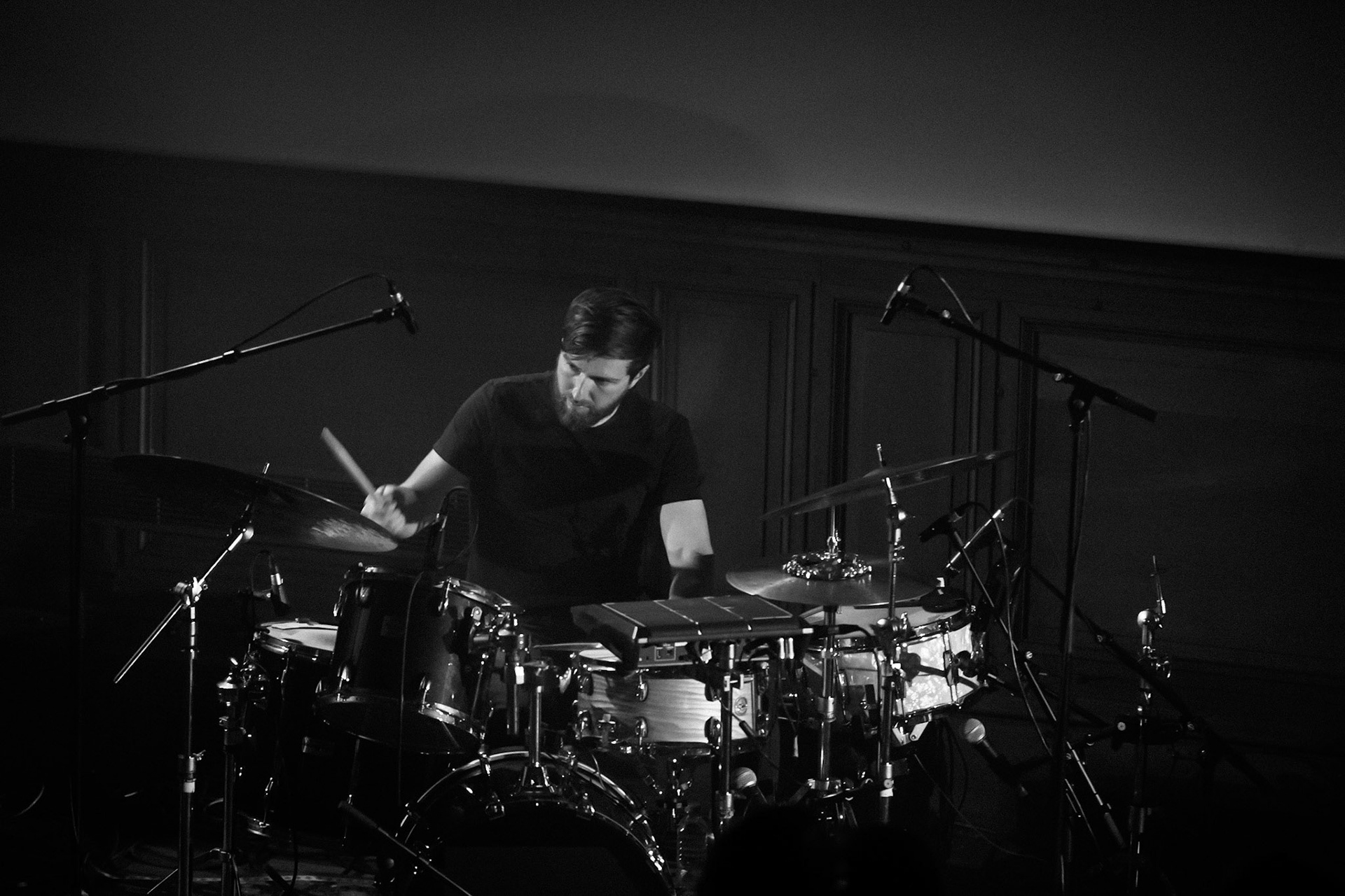 Guillaume Perret Quartet, Festival Jazz à Saint-Germain-des-Prés - Paris, grand amphithéâtre de la Maison de l'Océan