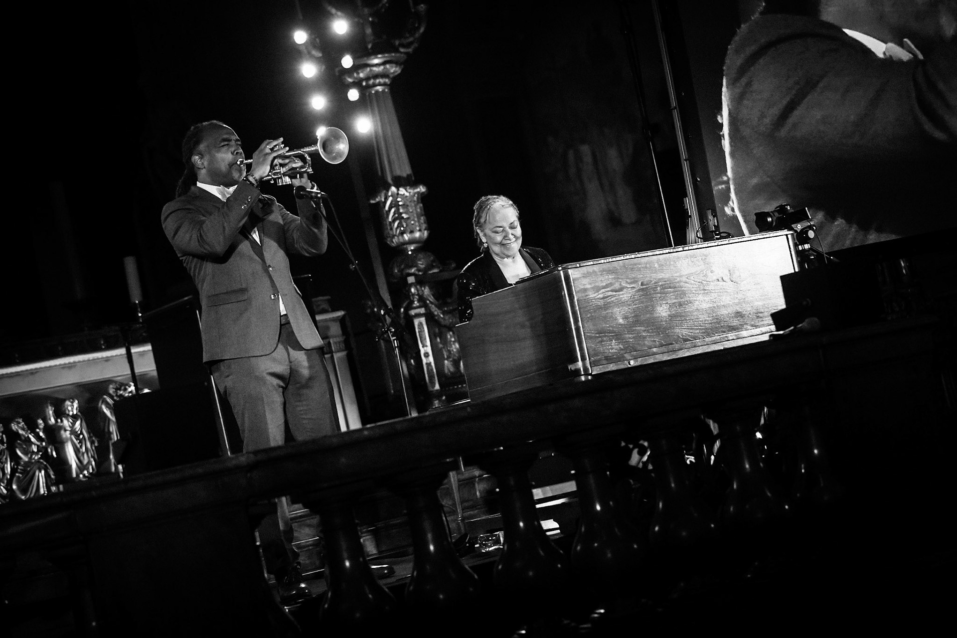 Rhoda Scott &amp; Sophie-Véronique Cauchefer-Choplin, Festival Jazz à Saint-Germain-des-Prés - Paris, Eglise Saint-Sulpice