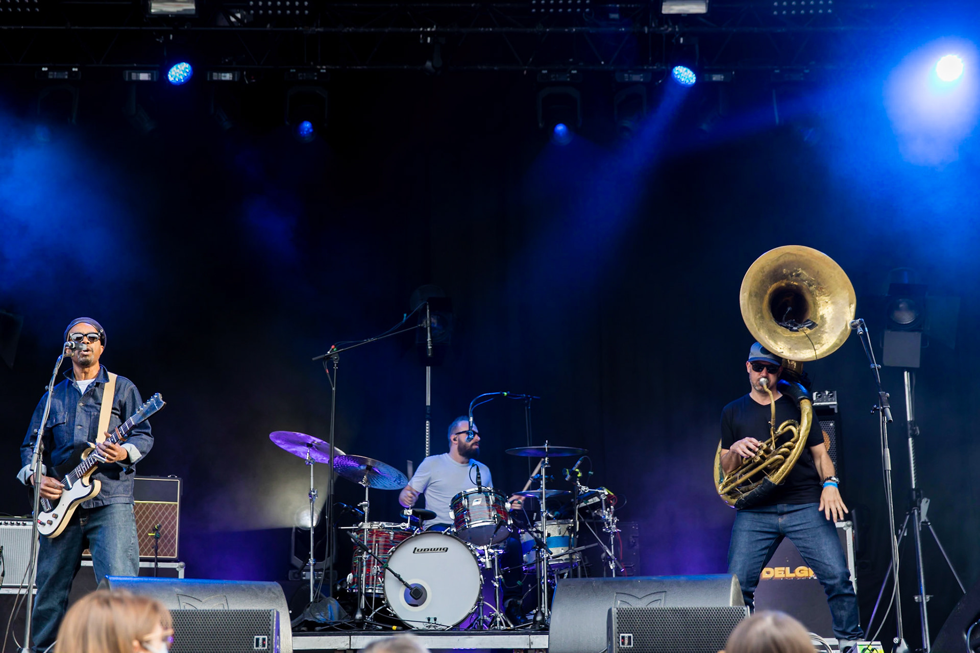 Delgres, Festival Chorus des Hauts-de-Seine, La Seine Musicale (Boulogne-Billancourt), 11 juillet 2021