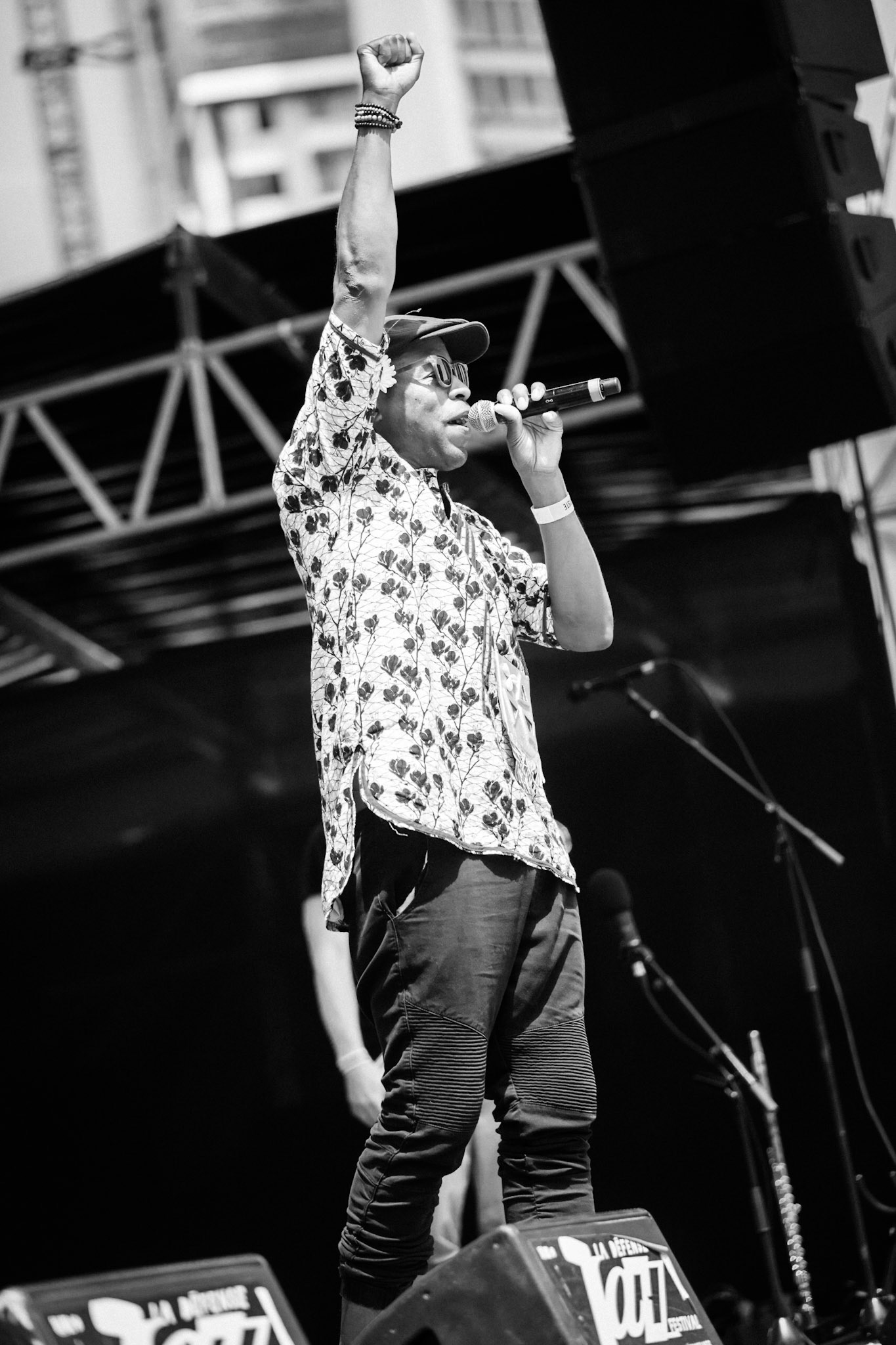Raashan Ahmad, La Défense Jazz Festival, Parvis de la Défense, 24 mai 2019