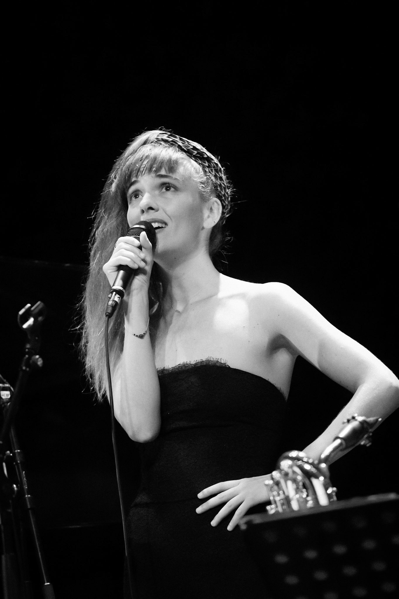 Leïla Olivesi Octet, special guest Camille Berthault, Festival Jazz à Saint-Germain-des-Prés - Paris, Théâtre de l'Alliance Française